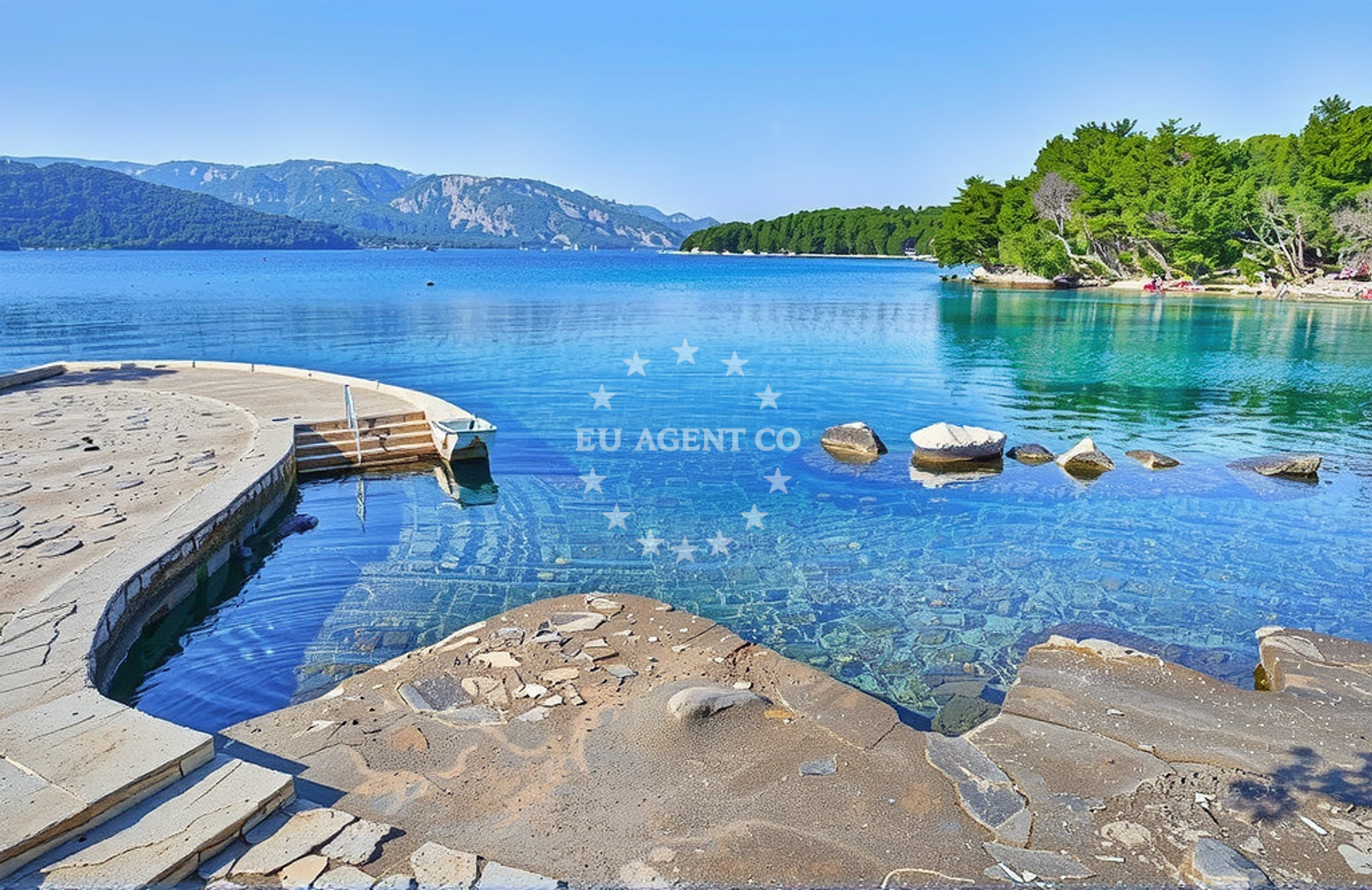 Approach and location view of Jerolim restaurant in Restaurant in Stari Grad on the island Hvar, Central Dalmatia, Croatia photo 3