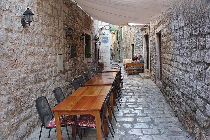 Jurin Podrum Restaurant, Stari Grad, Hvar, Croatia – interior view
