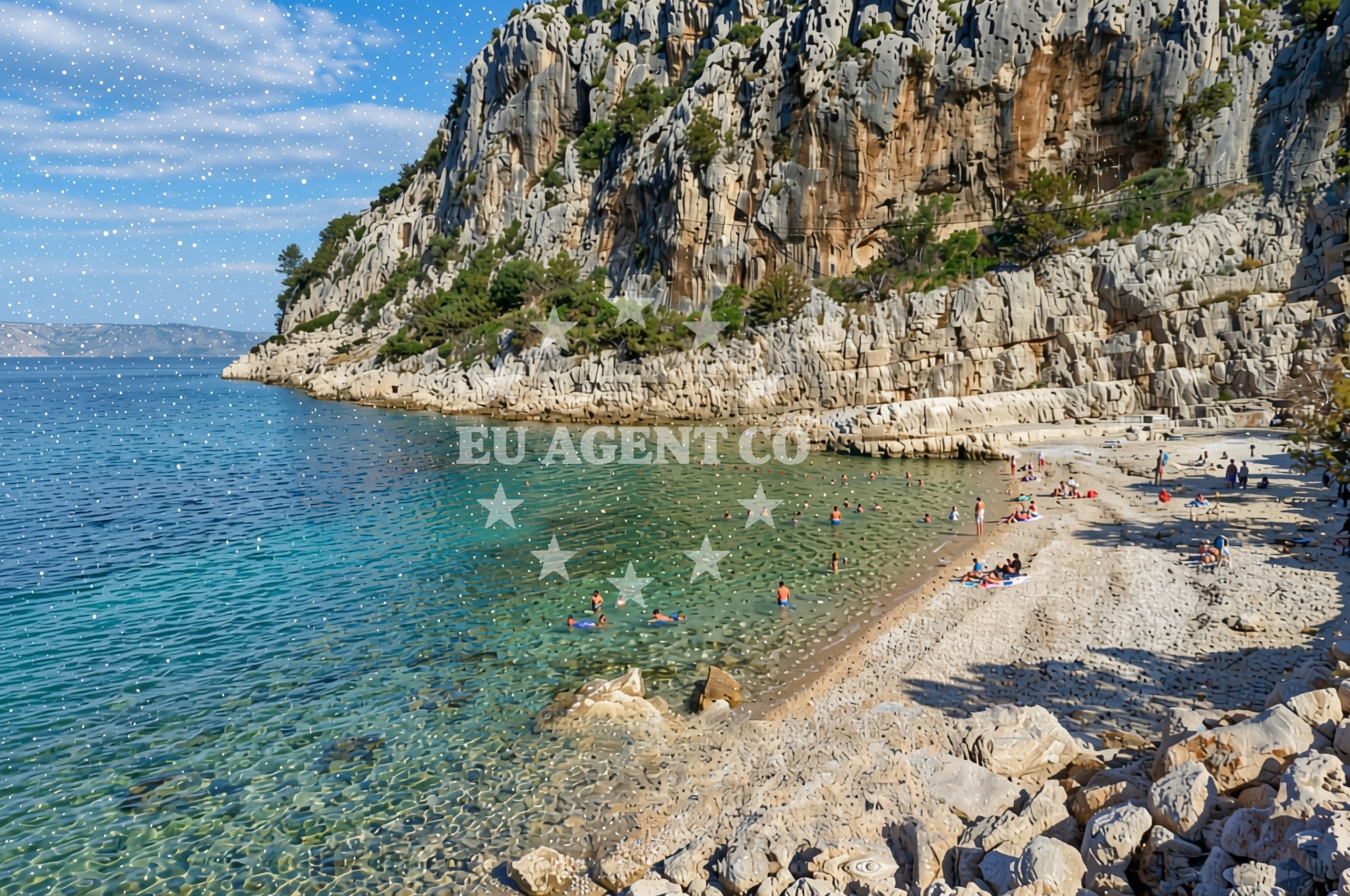 Velika Stiniva Restaurant with panoramic sea views