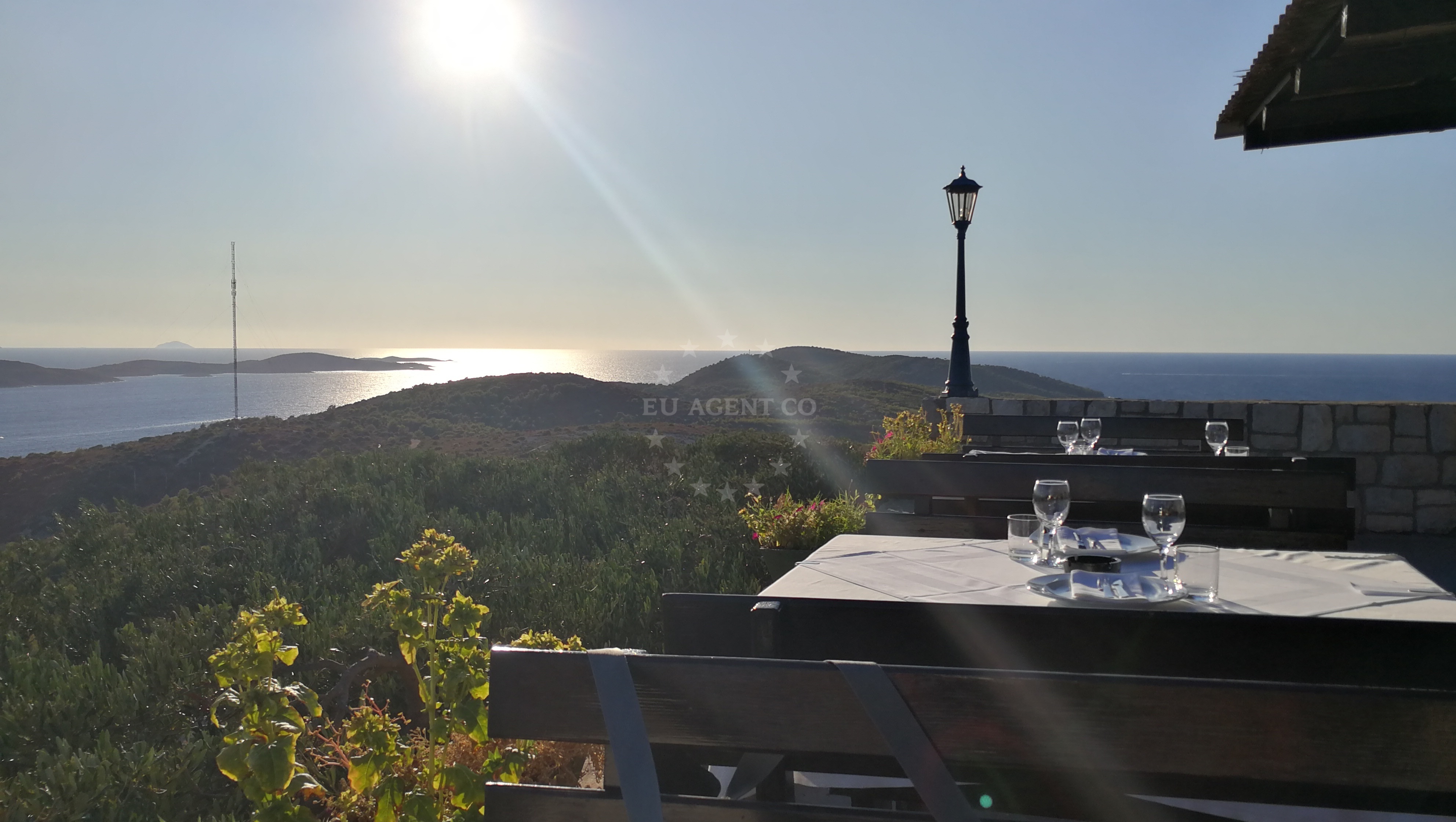 Panorama Restaurant in Vira, Hvar, overlooking the Adriatic Sea