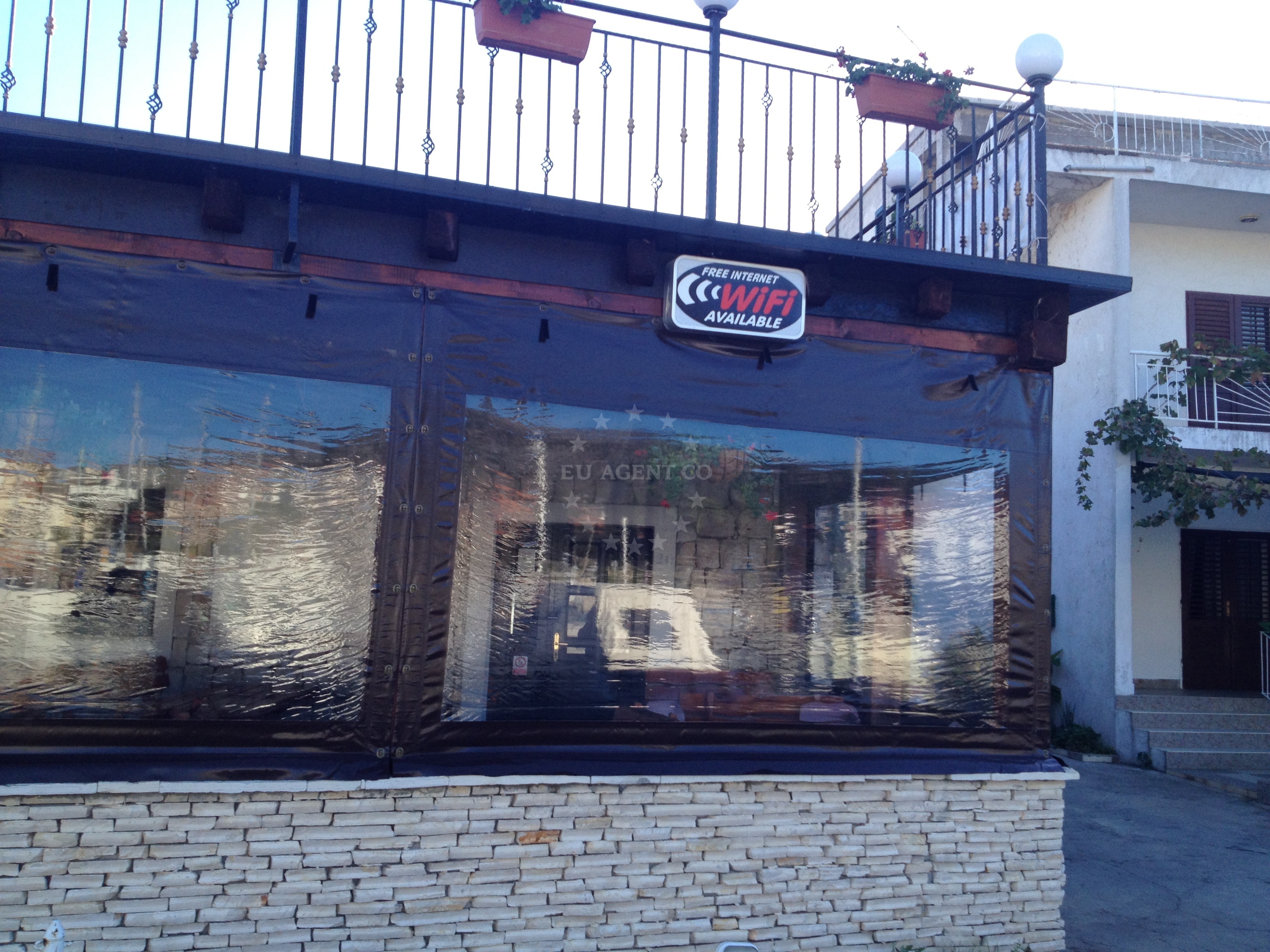 Traditional Dalmatian cuisine at Konoba Hila with views of Marina Agana