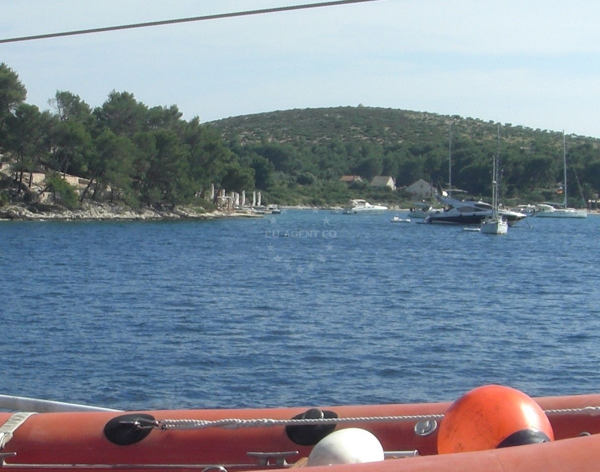 View of Hvar from Antonio Patak Restaurant
