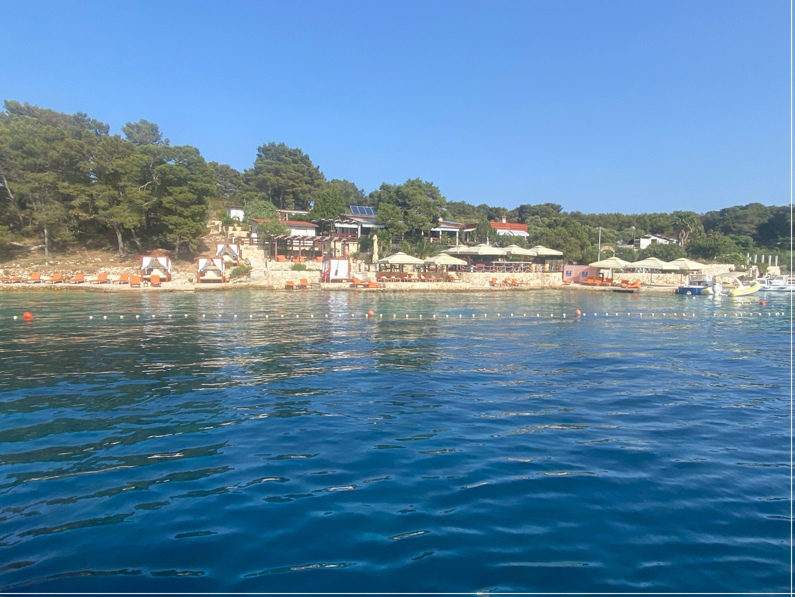 Additional view of Antonio Patak restaurant in Restaurant on the island Marinkovac, Central Dalmatia, Croatia photo 9