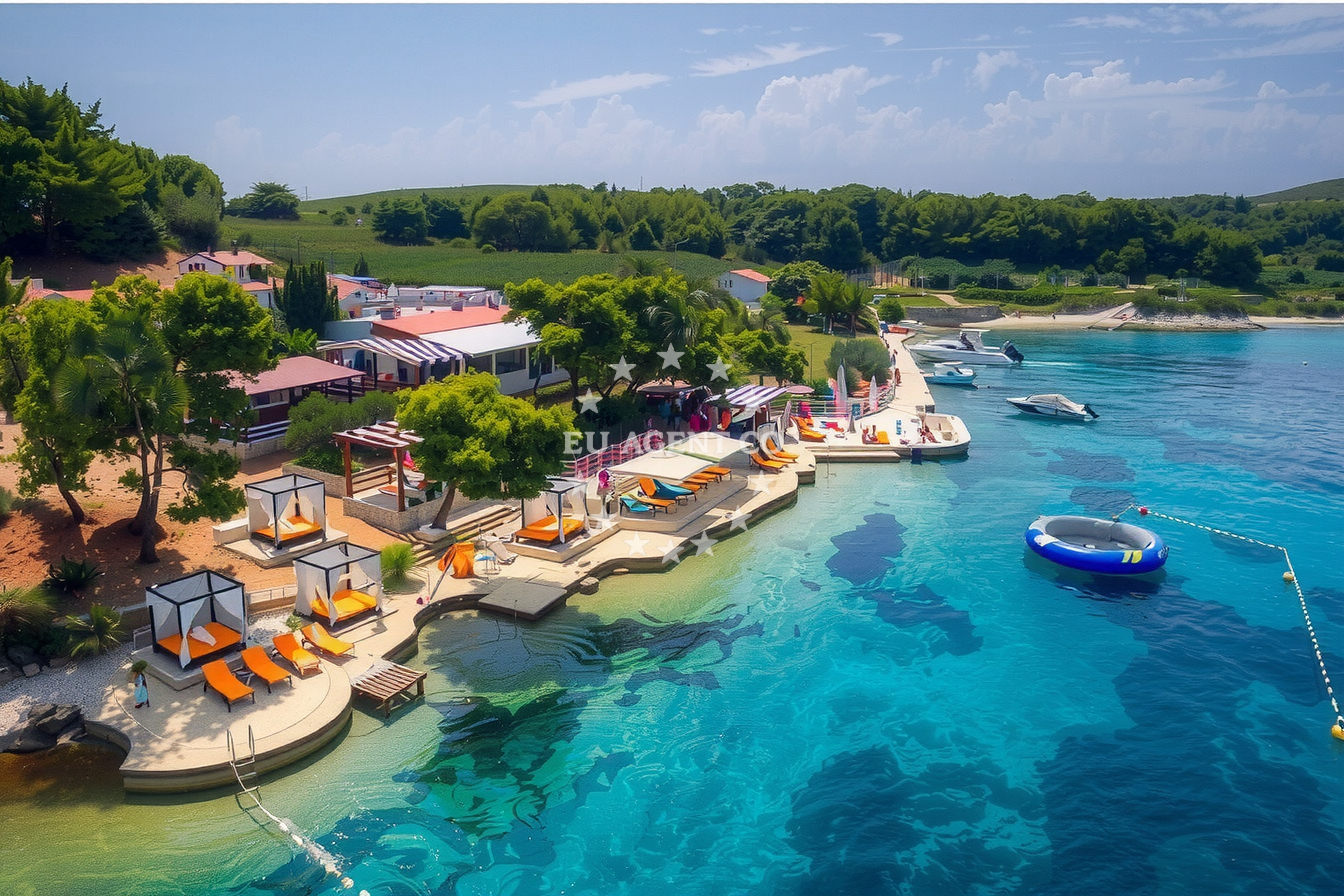 Additional view of Antonio Patak restaurant in Restaurant on the island Marinkovac, Central Dalmatia, Croatia photo 15