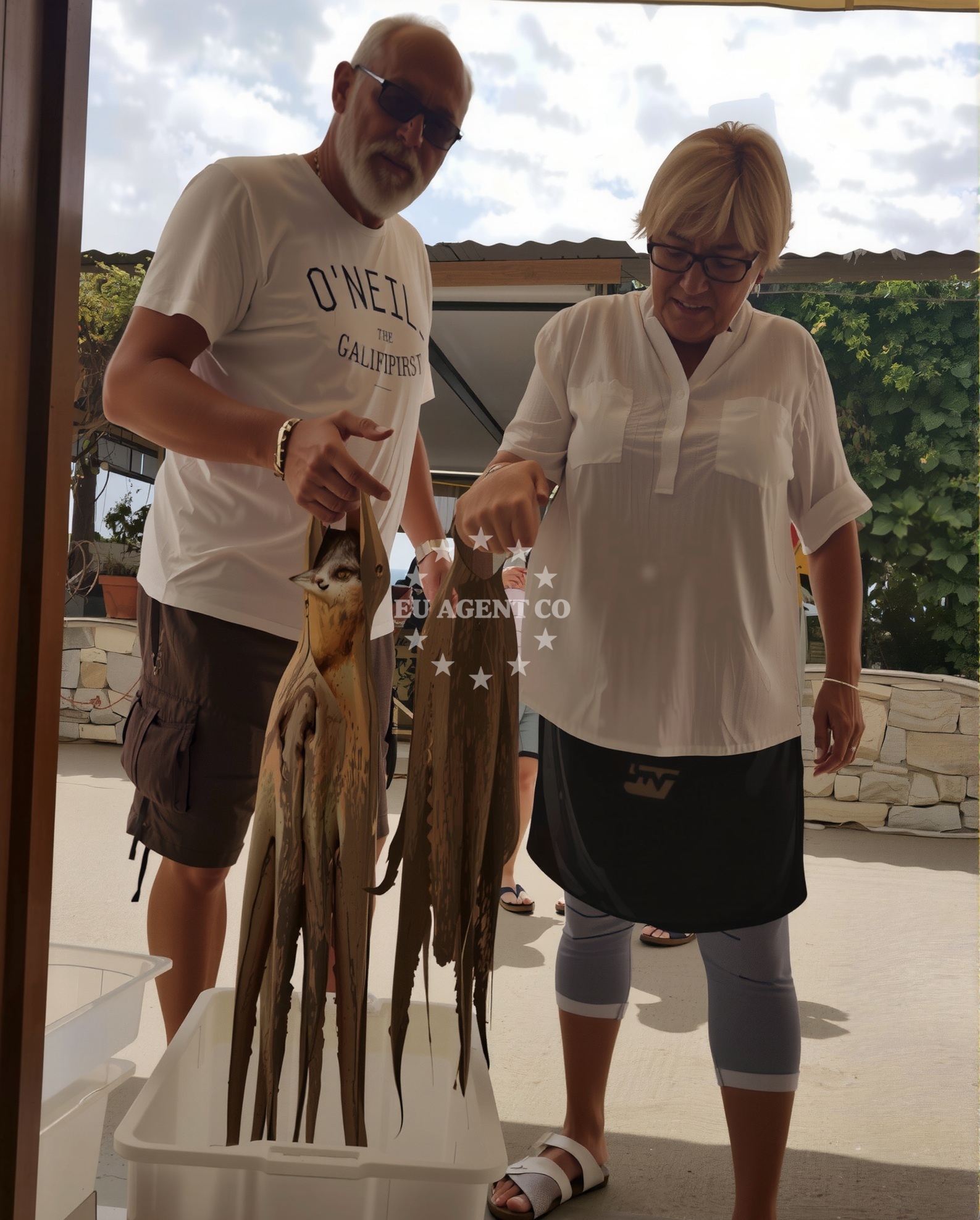 Restaurant in Pisak, Central Dalmatia, overlooking the Adriatic Sea