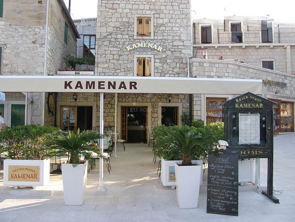 Kamenar Restaurant exterior in Primosten, Central Dalmatia