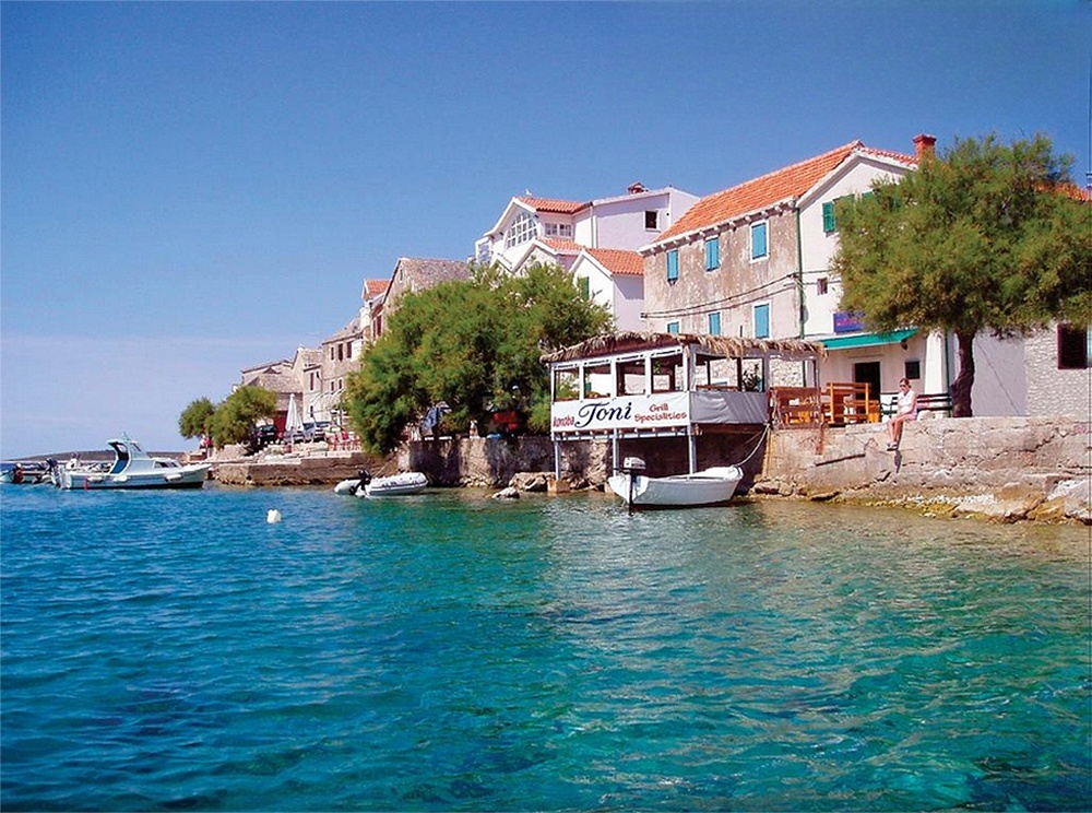 Konoba Toni restaurant in Primosten, Central Dalmatia, Croatia