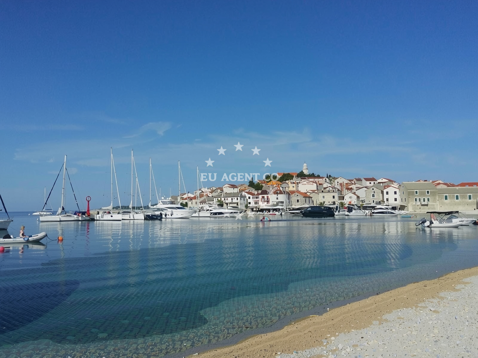Marina Restaurant in Primosten with Adriatic sea views