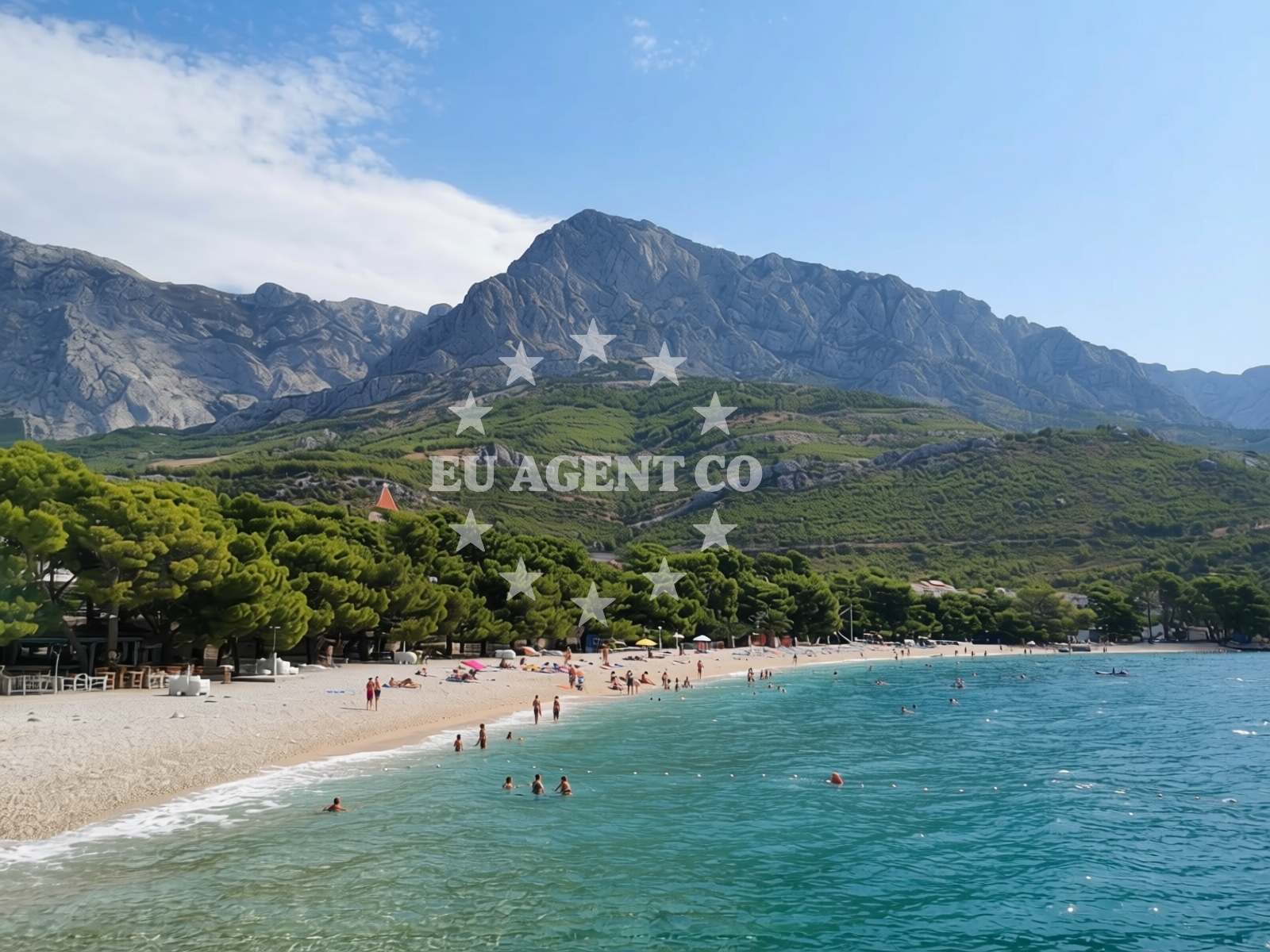 Restaurant in Promajna, Central Dalmatia, overlooking the Adriatic Sea