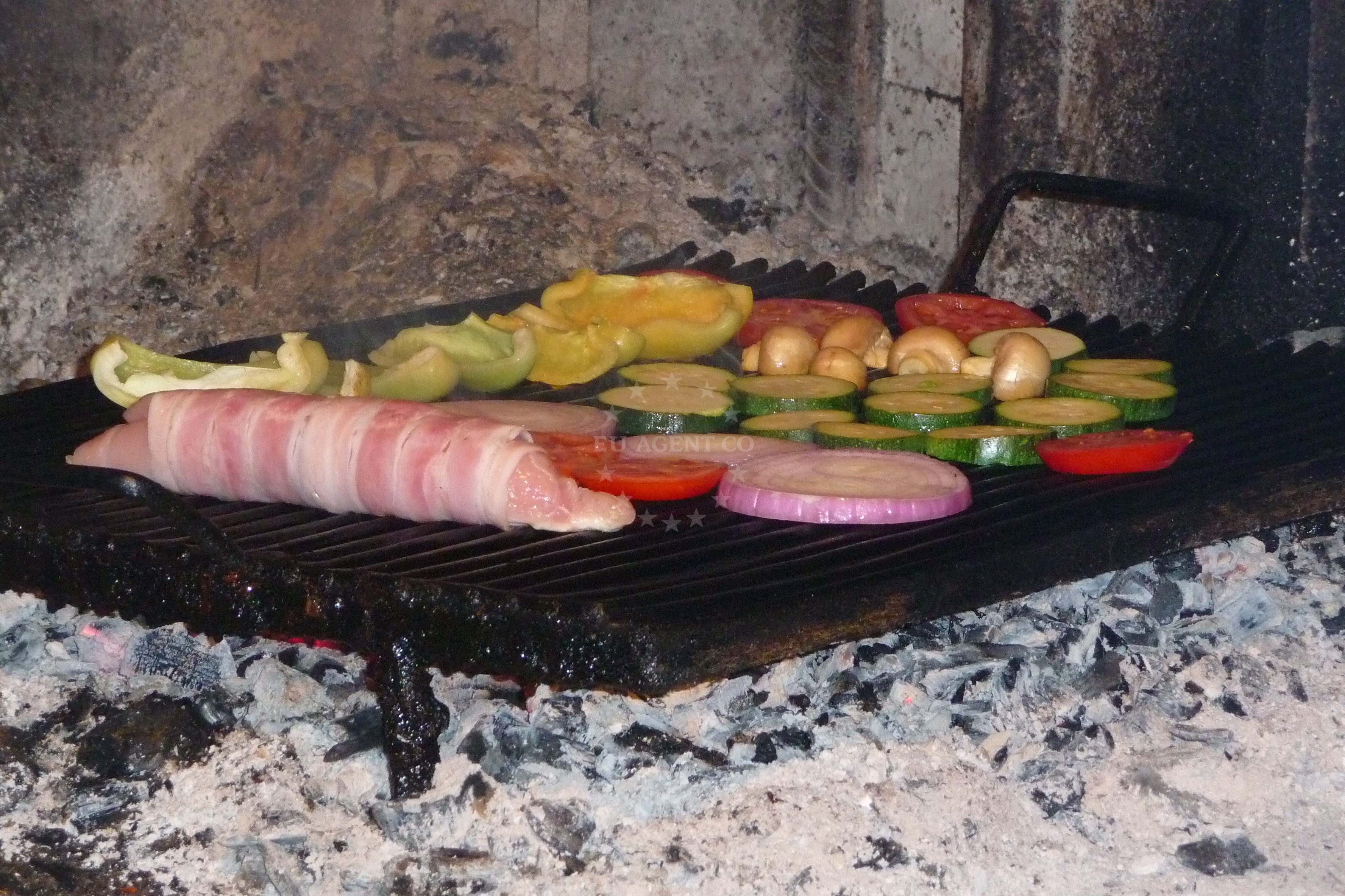 Restaurant interior at Konoba Makina, Prvic, Central Dalmatia
