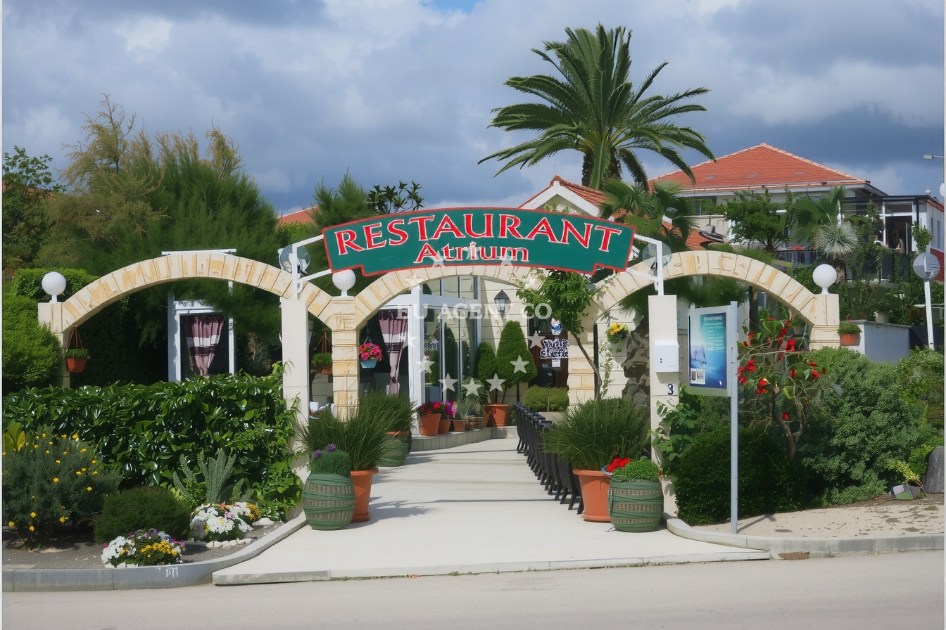 Additional view of Atrium restaurant in Restaurant in Rogoznica, Central Dalmatia, Croatia photo 9