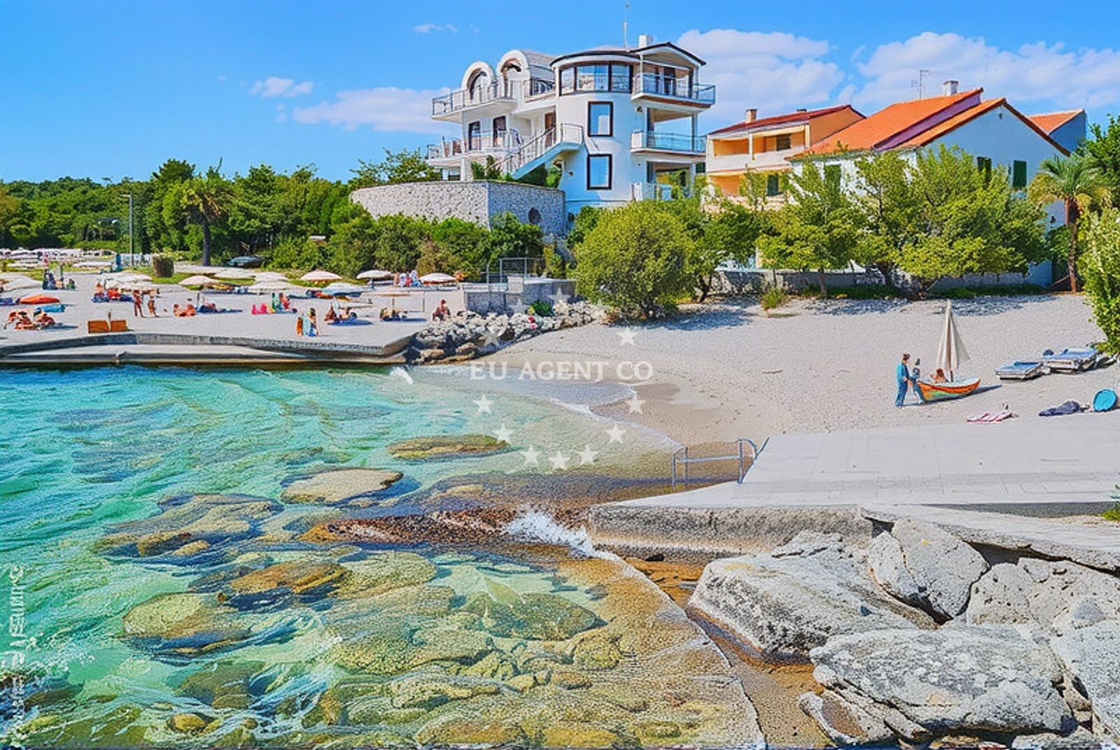 Approach and location view of Hotel Restaurant Life in Restaurant in Rogoznica, Central Dalmatia, Croatia photo 3