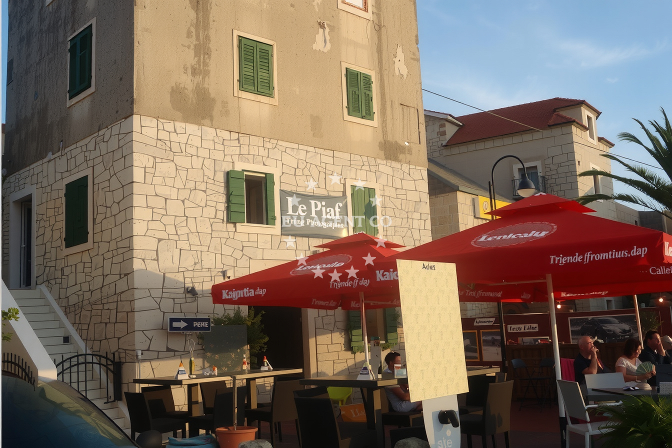 Additional view of Pizzeria Le Piaf restaurant in Restaurant in Rogoznica, Central Dalmatia, Croatia photo 6