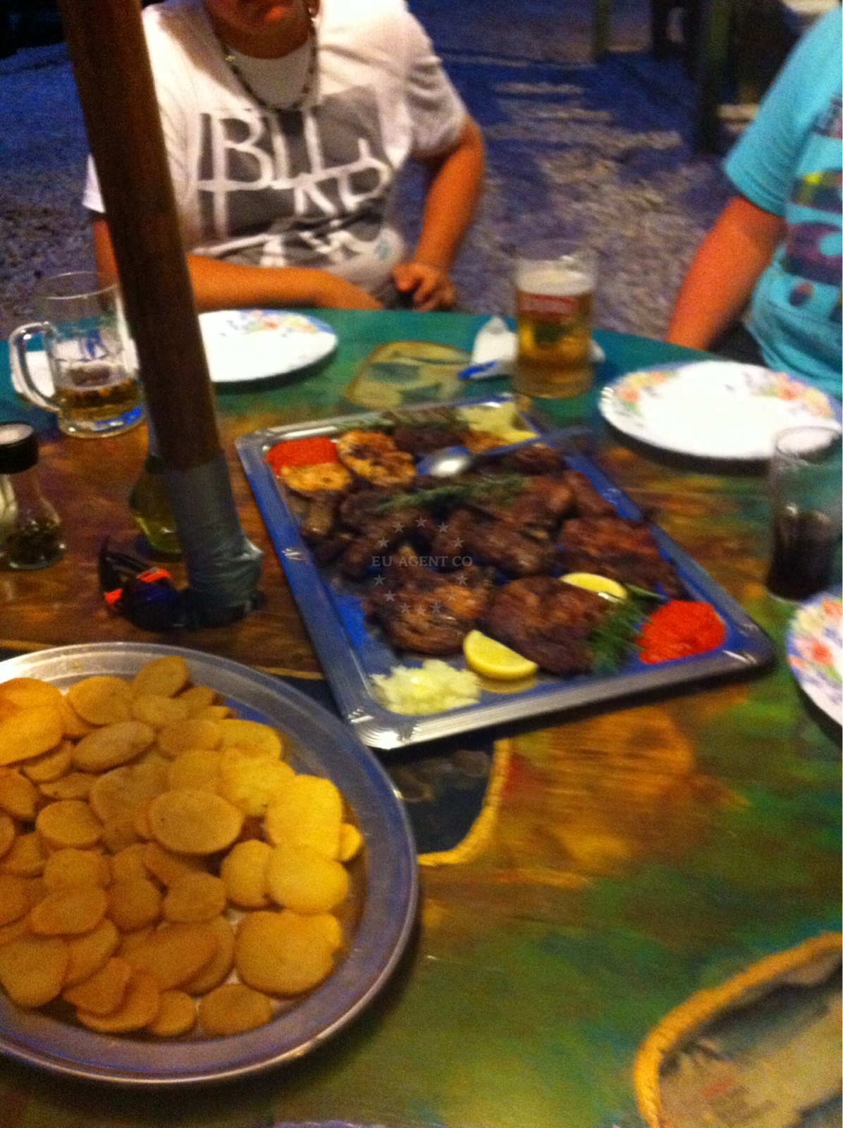 Boater-friendly taverna serving fresh fish and bread on Šćedro Island