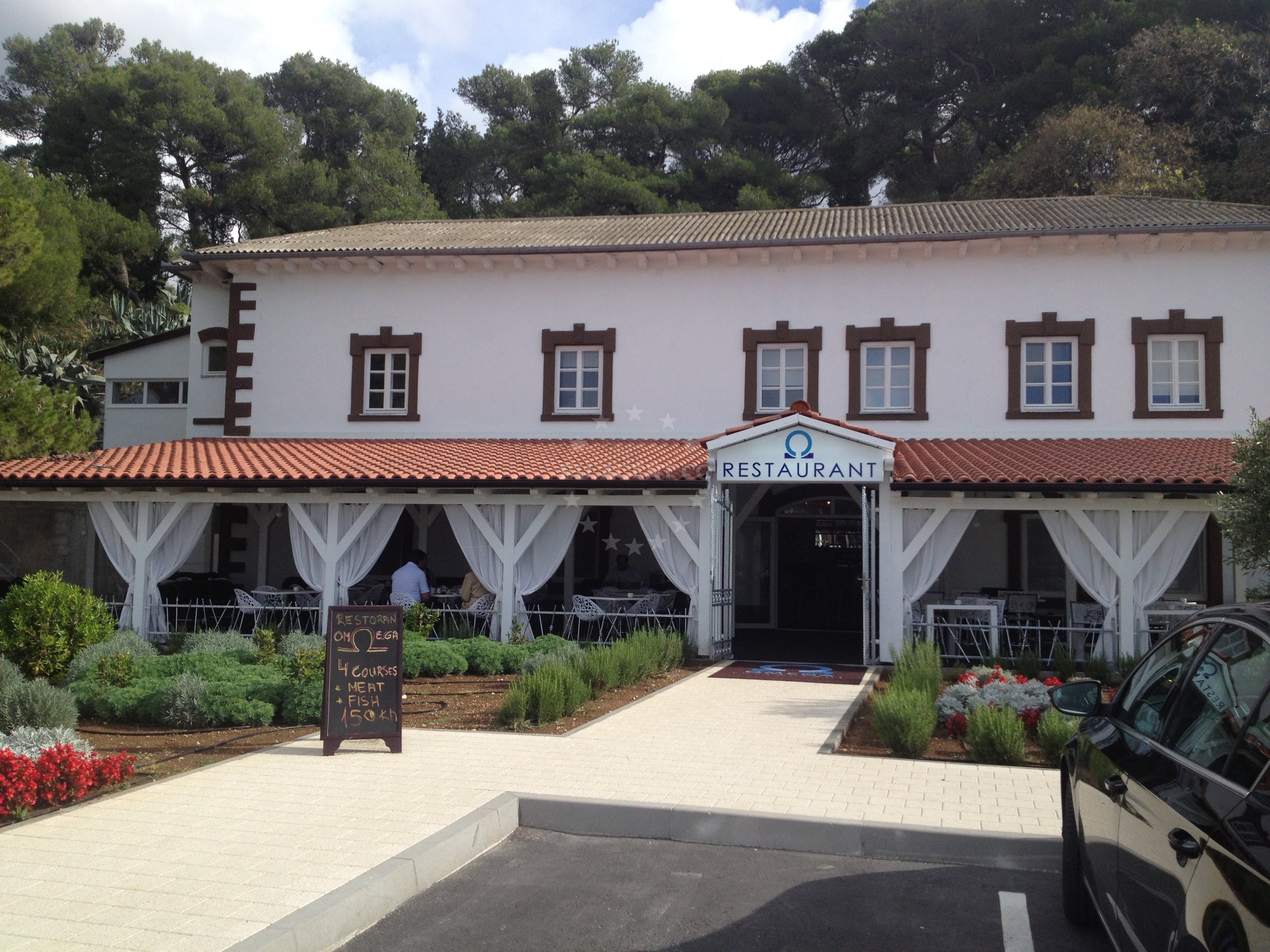 Omega Restaurant in Šibenik, Croatia