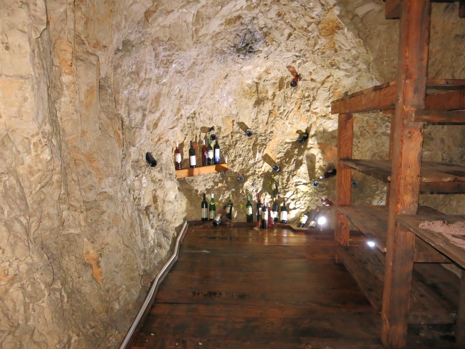 Dining area at Omega Restaurant with views of Šibenik