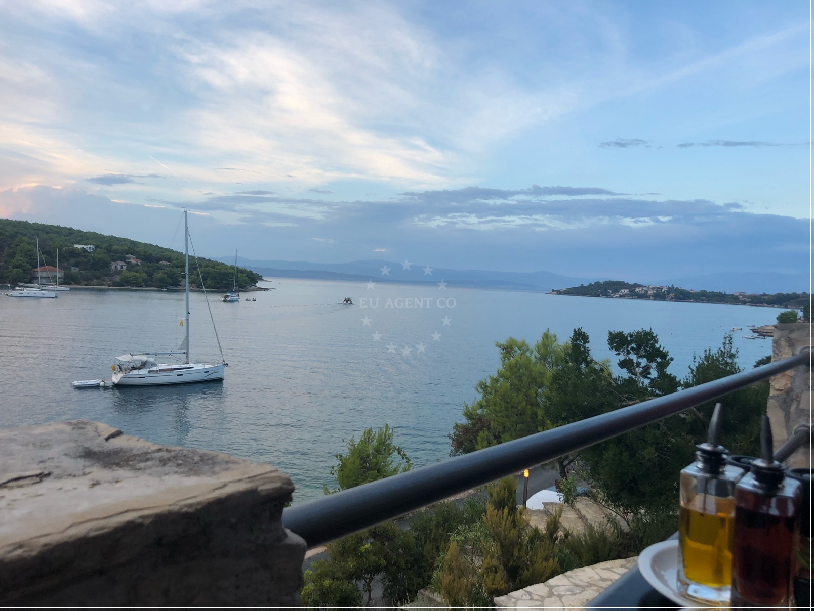 Dining at Konoba Mareta with panoramic Adriatic Sea vistas