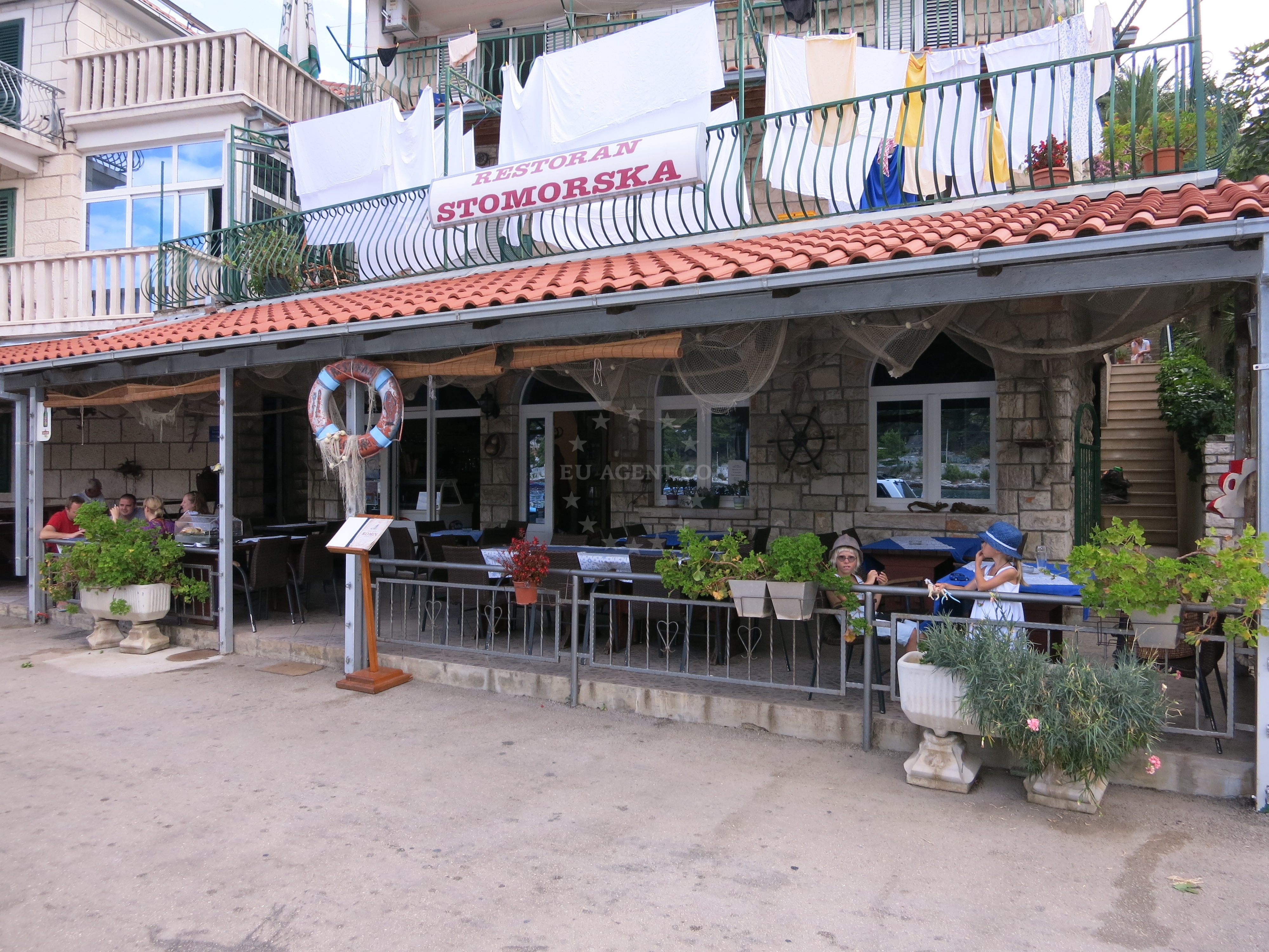 Komin Restaurant, Stomorska, Solta, Croatia