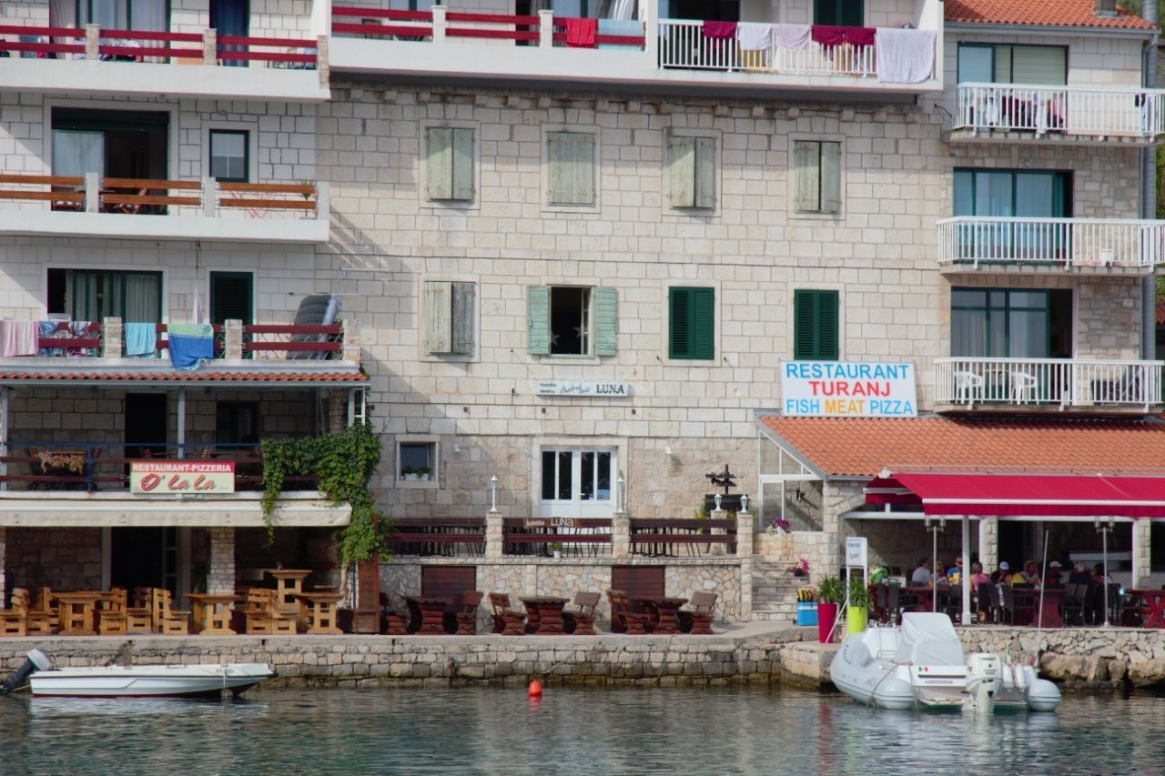 Konoba Luna Restaurant in Stomorska, Šolta, Central Dalmatia, Croatia