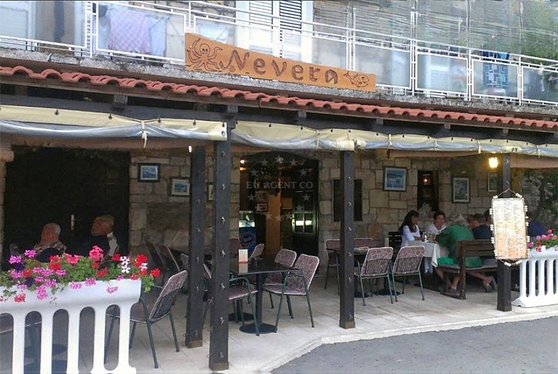 Seafood platter at Nevera Restaurant, Šolta