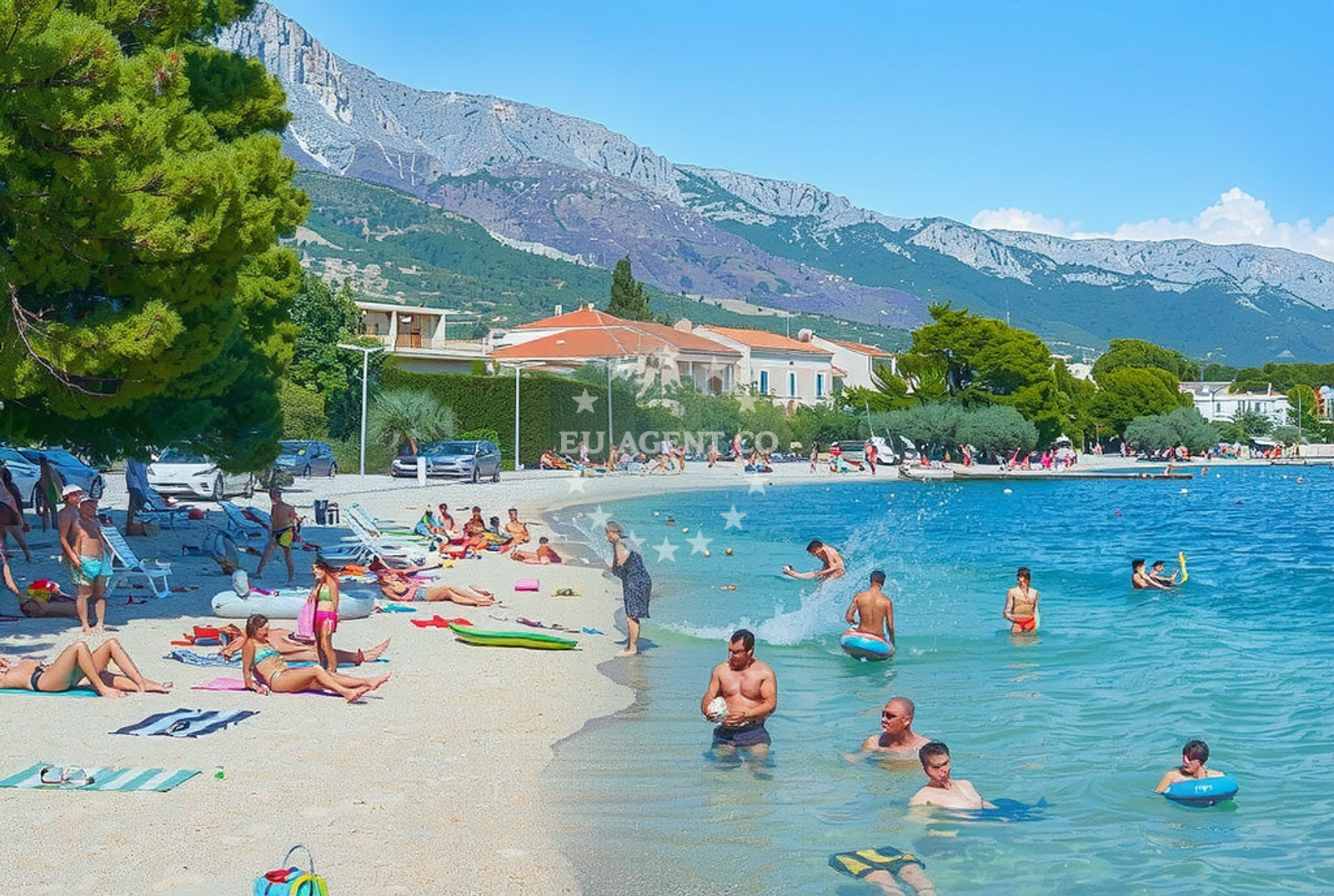 Baletna Skola Restaurant in Split, Croatia, overlooking the Adriatic Sea