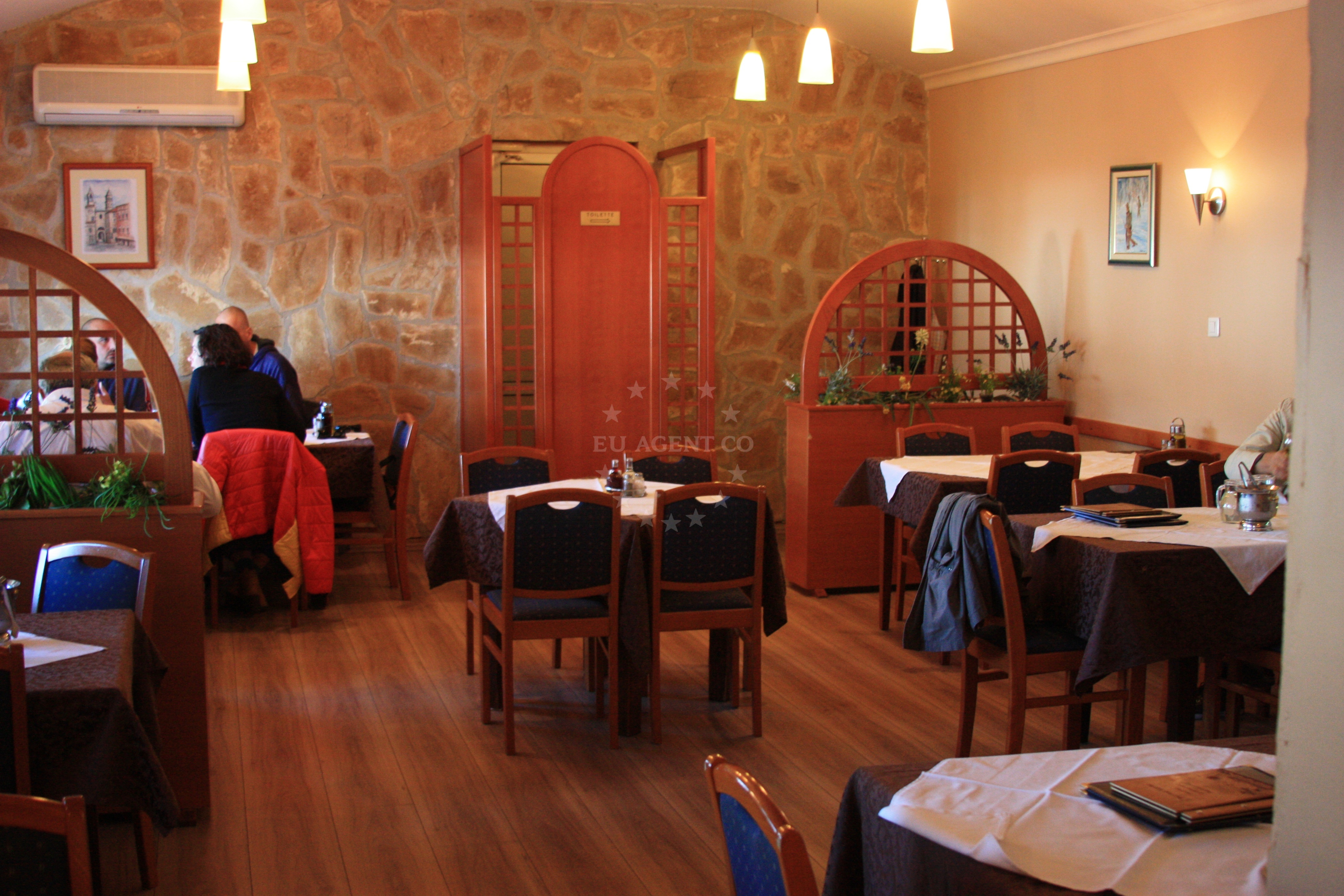 Lucica Restaurant in Split, Central Dalmatia, Croatia with a view of the Adriatic Sea