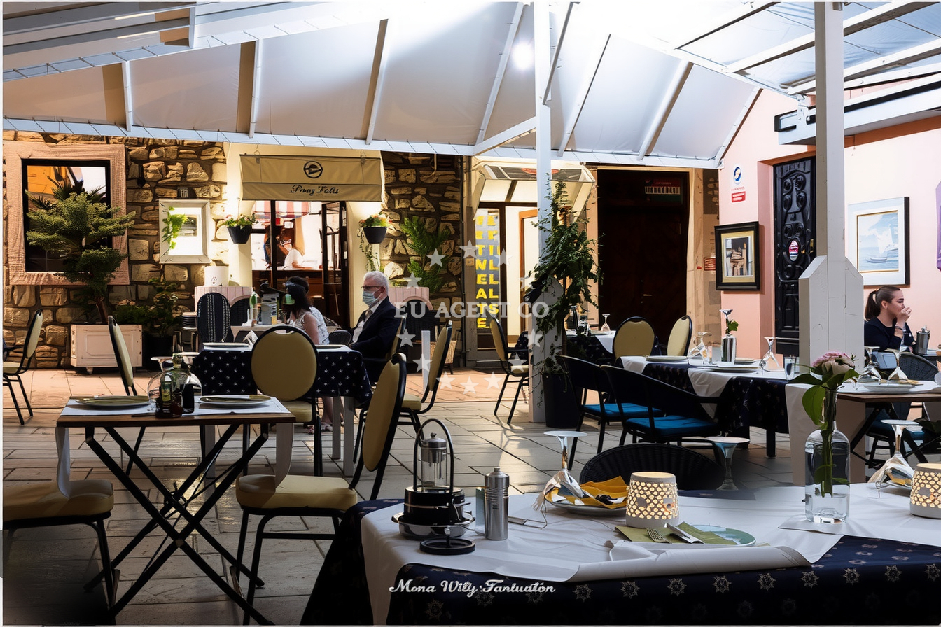 Entrance to Nostromo Restaurant in Split, Central Dalmatia