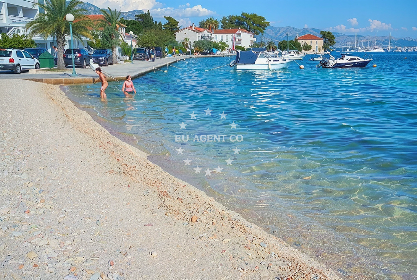 Location map of Odmor Restaurant in Split, near Marina Kaštela and Kaštel Kambelovac beaches