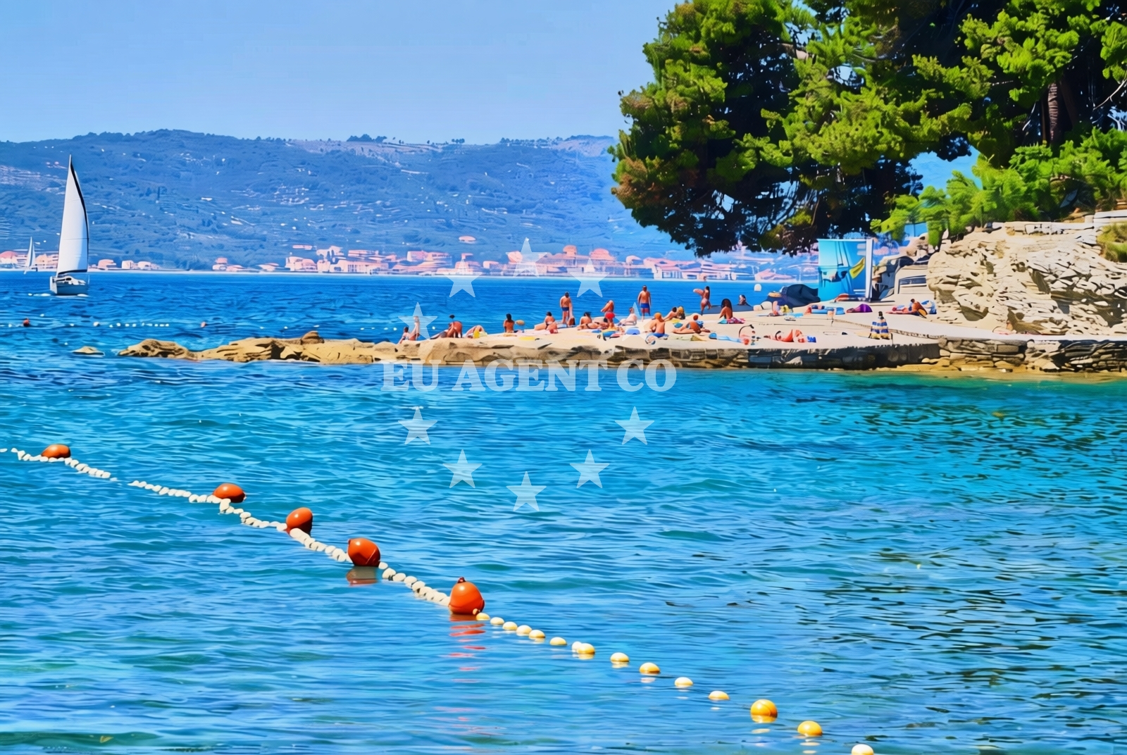Restaurant near Split’s historic harbor