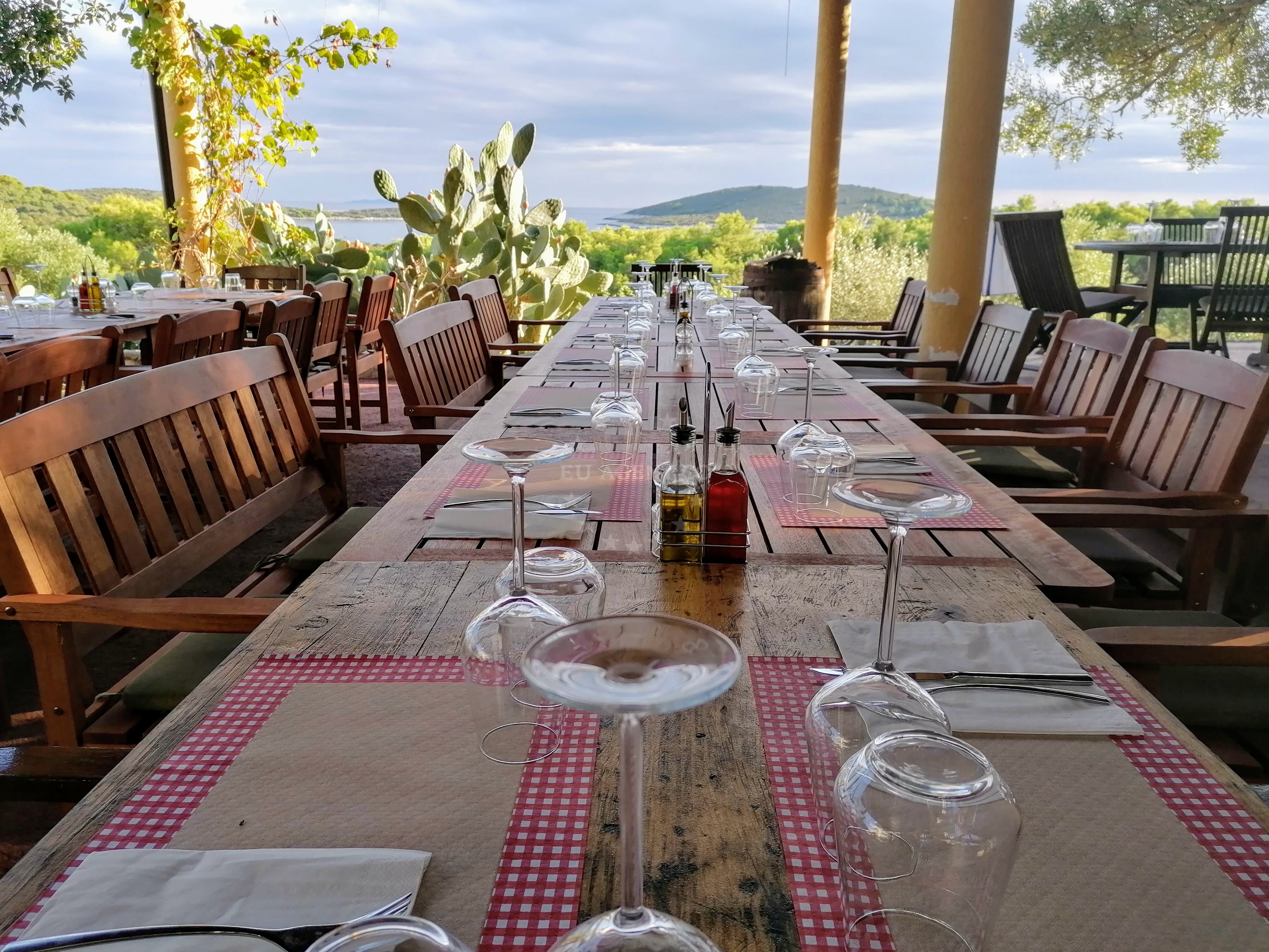 Konoba Paradiso Restaurant, St. Klement Island, Central Dalmatia, Croatia