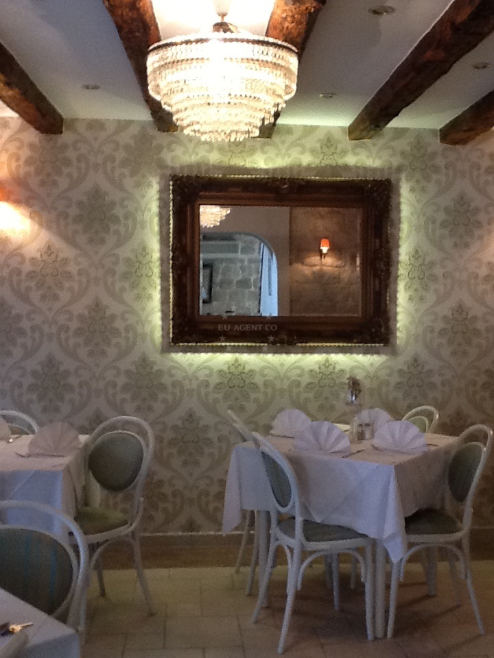 Alka Restaurant entrance in the historic town of Trogir