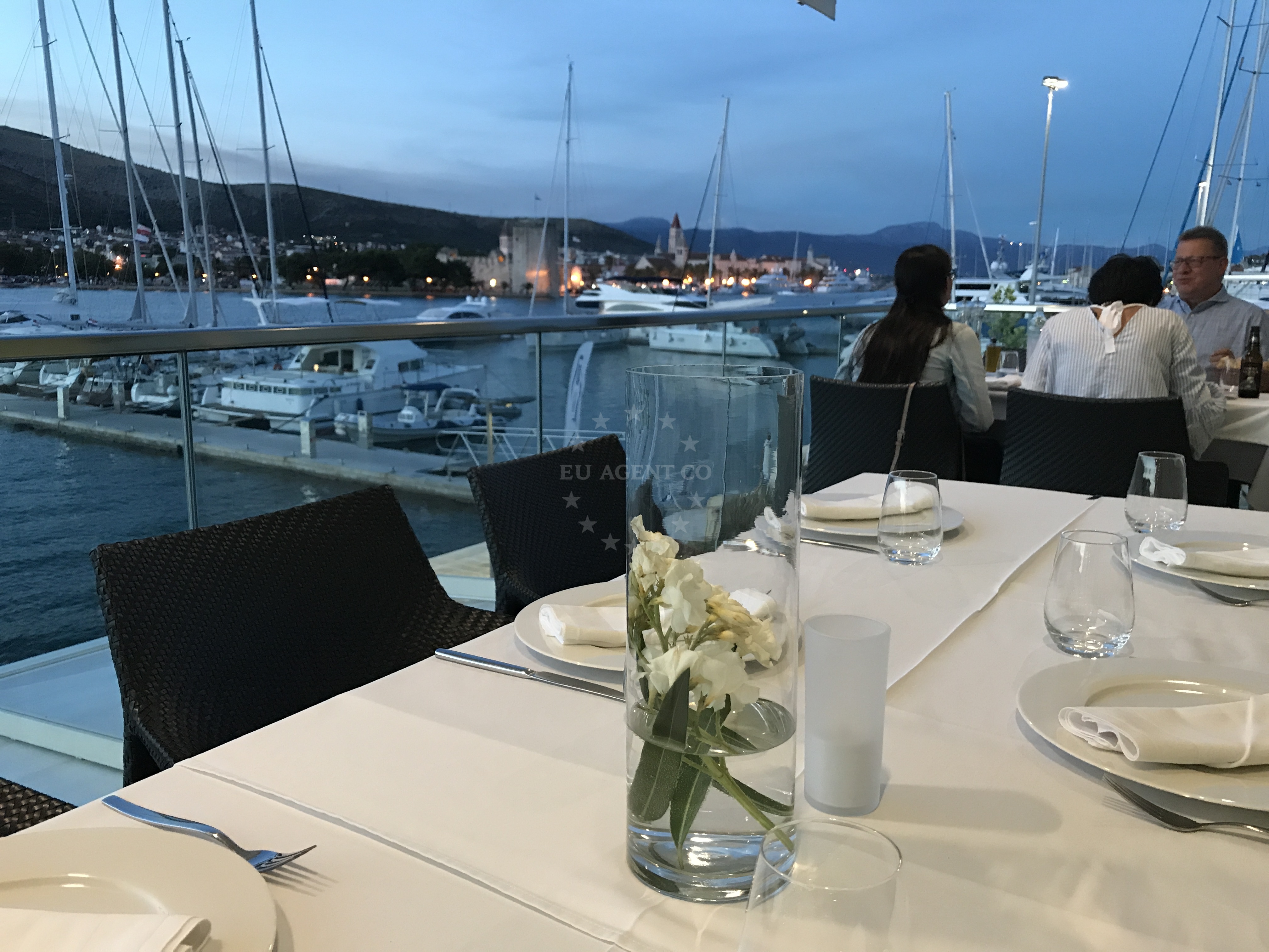 SCT Marina Trogir with Bocel Restaurant in the background