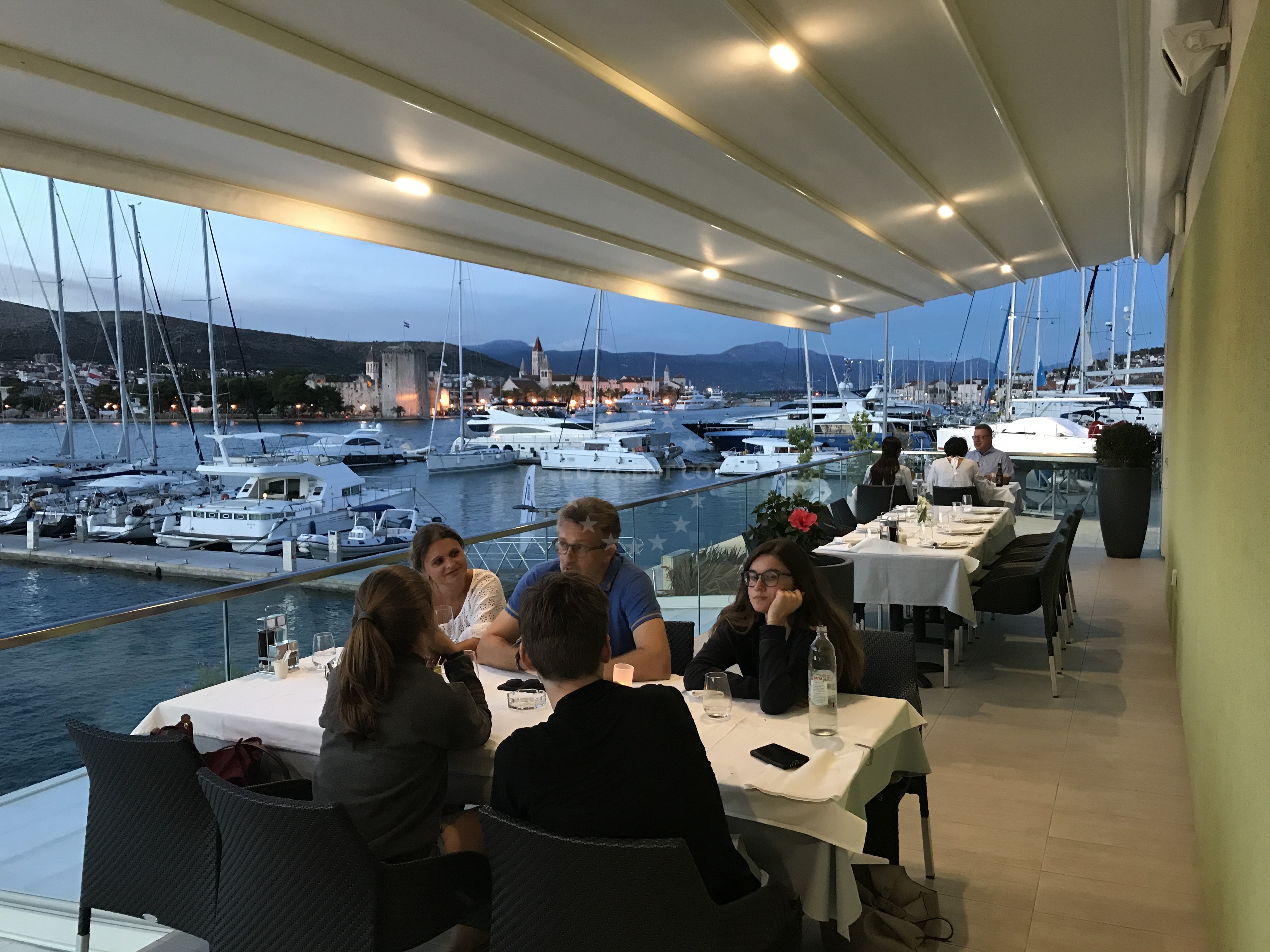 Sunset view from Bocel Restaurant