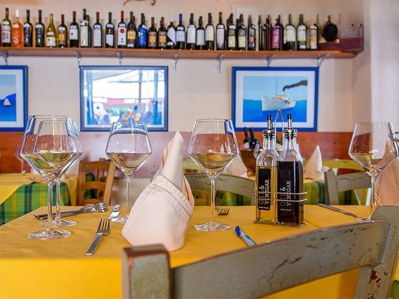 Don Dino Restaurant in Trogir old town, Central Dalmatia, Croatia