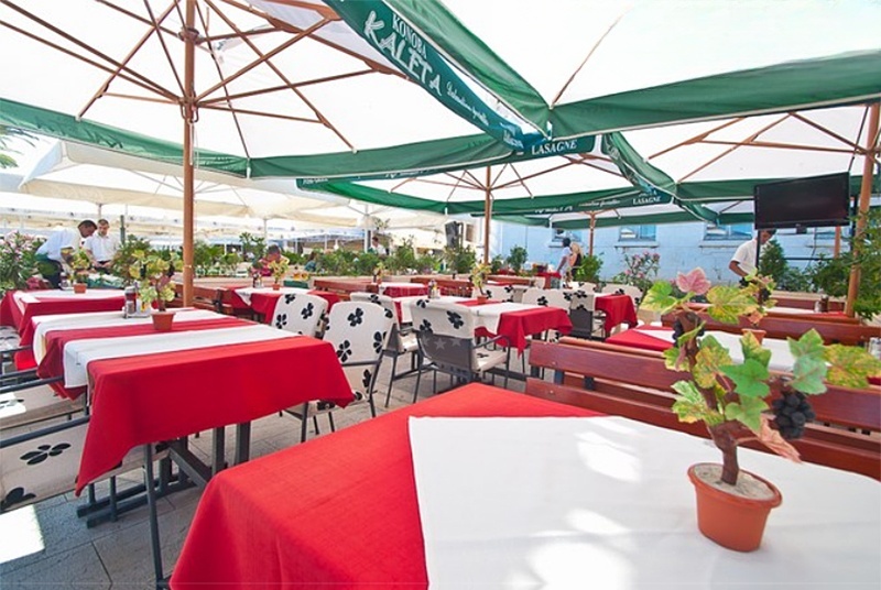 Kaleta Restaurant exterior in Trogir, Central Dalmatia, Croatia