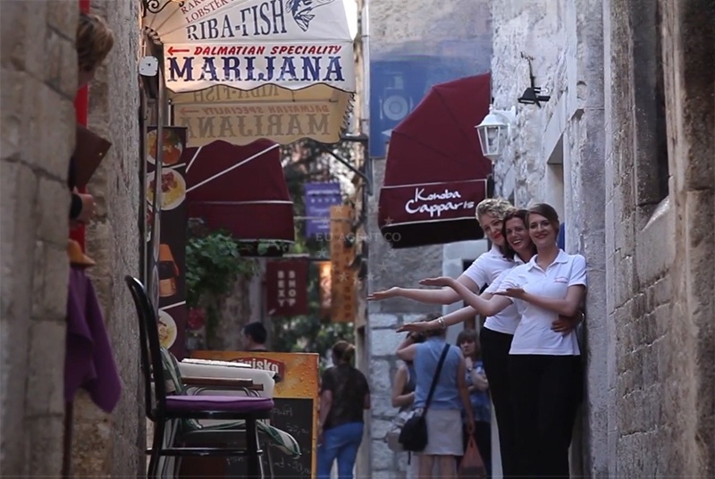 Marijana Restaurant in Trogir, Central Dalmatia, Croatia