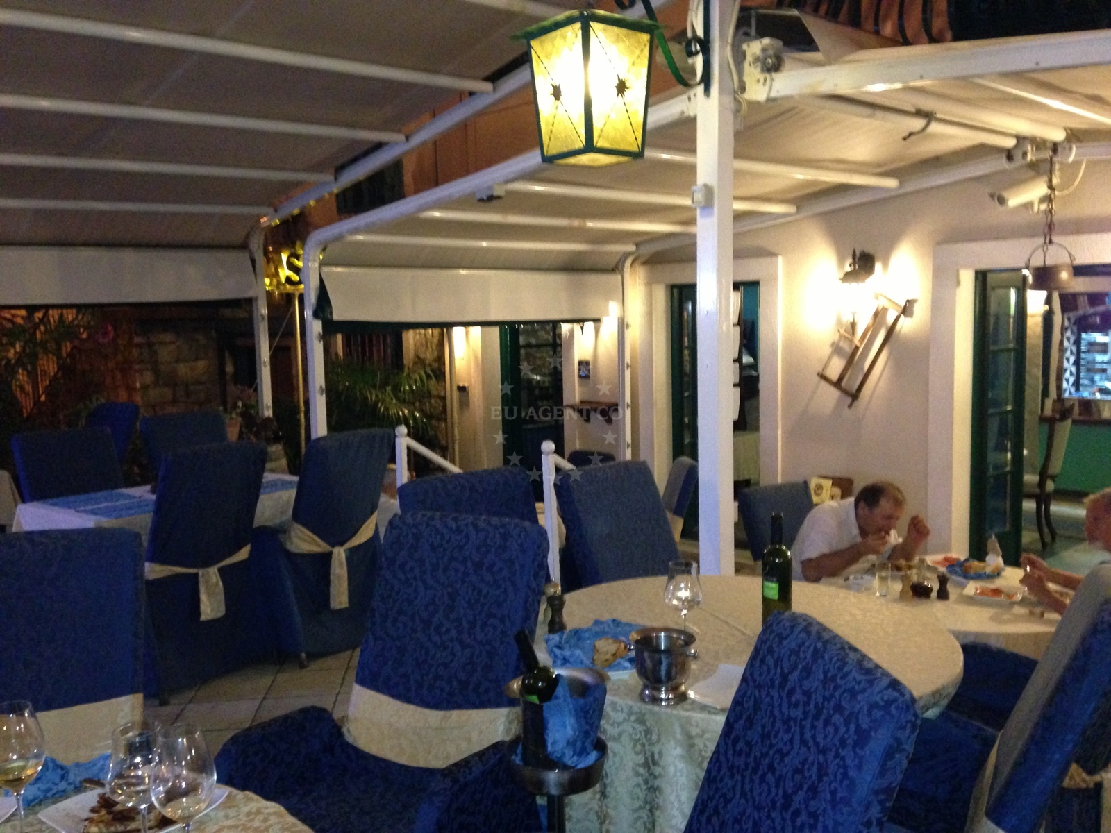 Pasike Restaurant exterior overlooking Trogir’s harbor