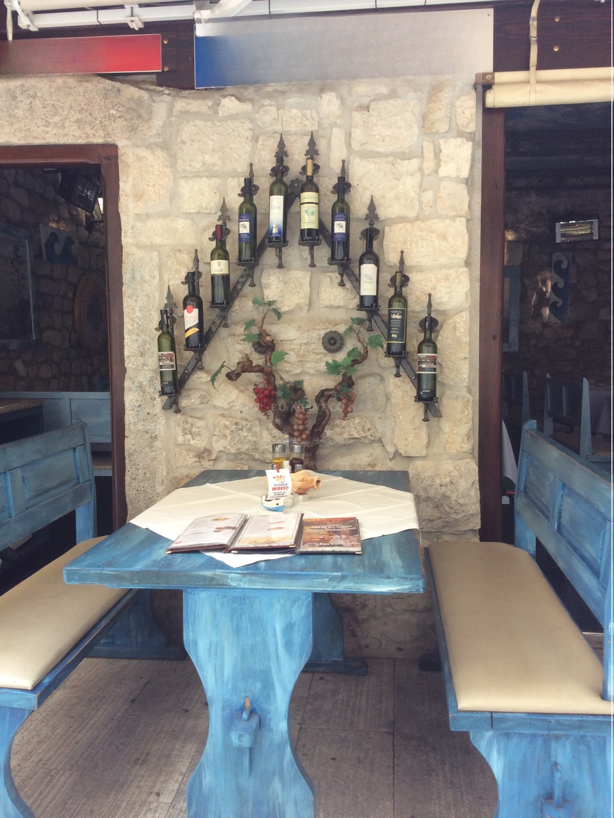 Additional view of Pizzeria Mirkec restaurant in Restaurant in Trogir, Central Dalmatia, Croatia photo 6