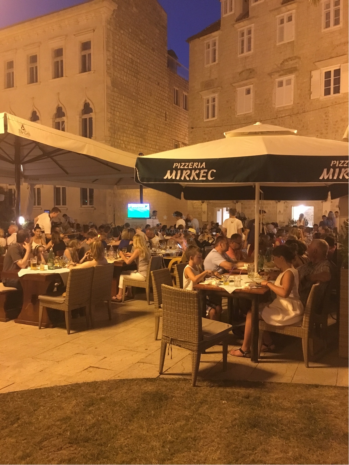 Additional view of Pizzeria Mirkec restaurant in Restaurant in Trogir, Central Dalmatia, Croatia photo 8