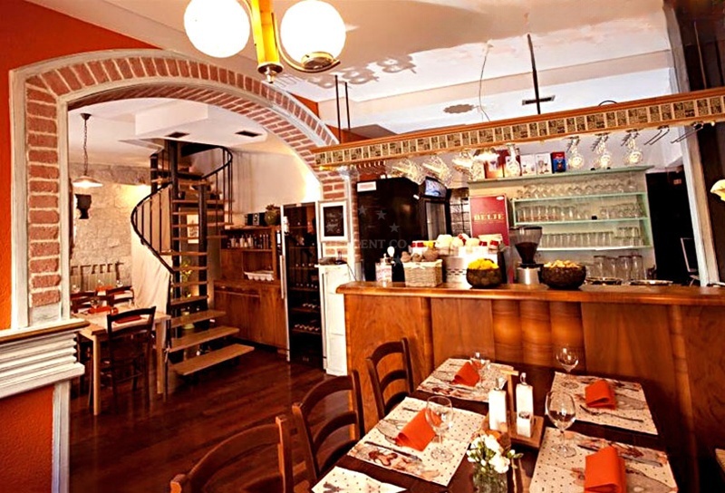 Dalmatian cuisine platter at Vanjaka Restaurant