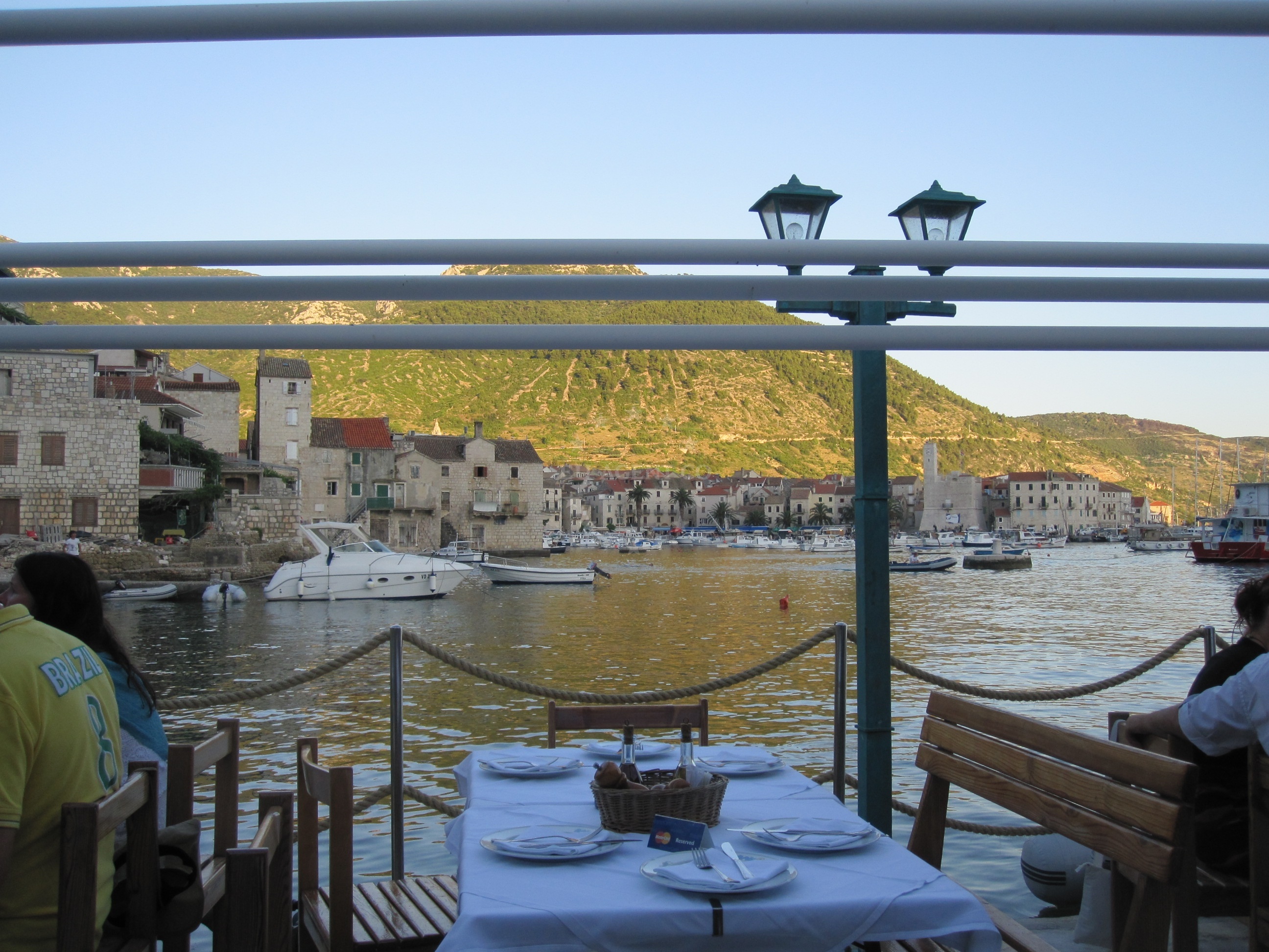 Bako Restaurant in Komiza, Vis, Croatia with Adriatic Sea views