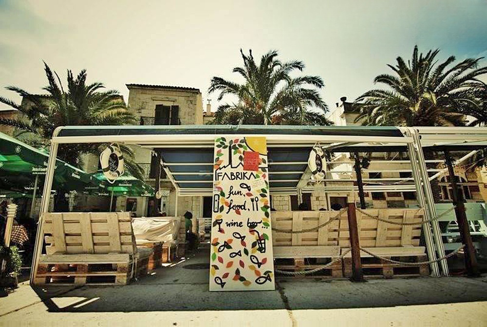 Fabrika Restaurant in Komiza, Vis, Croatia