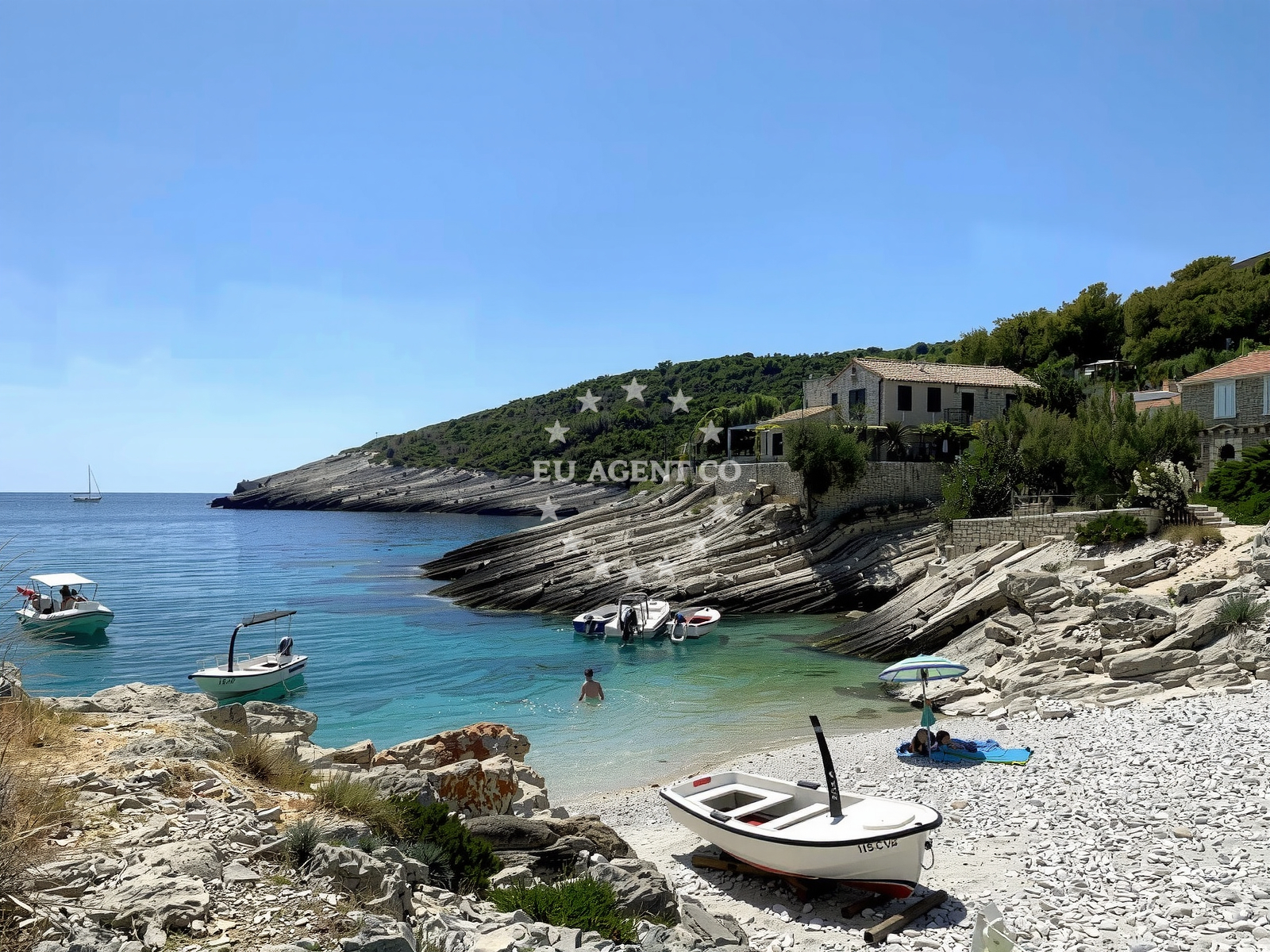 Senko Karuza Restaurant on Vis Island, Central Dalmatia, Croatia