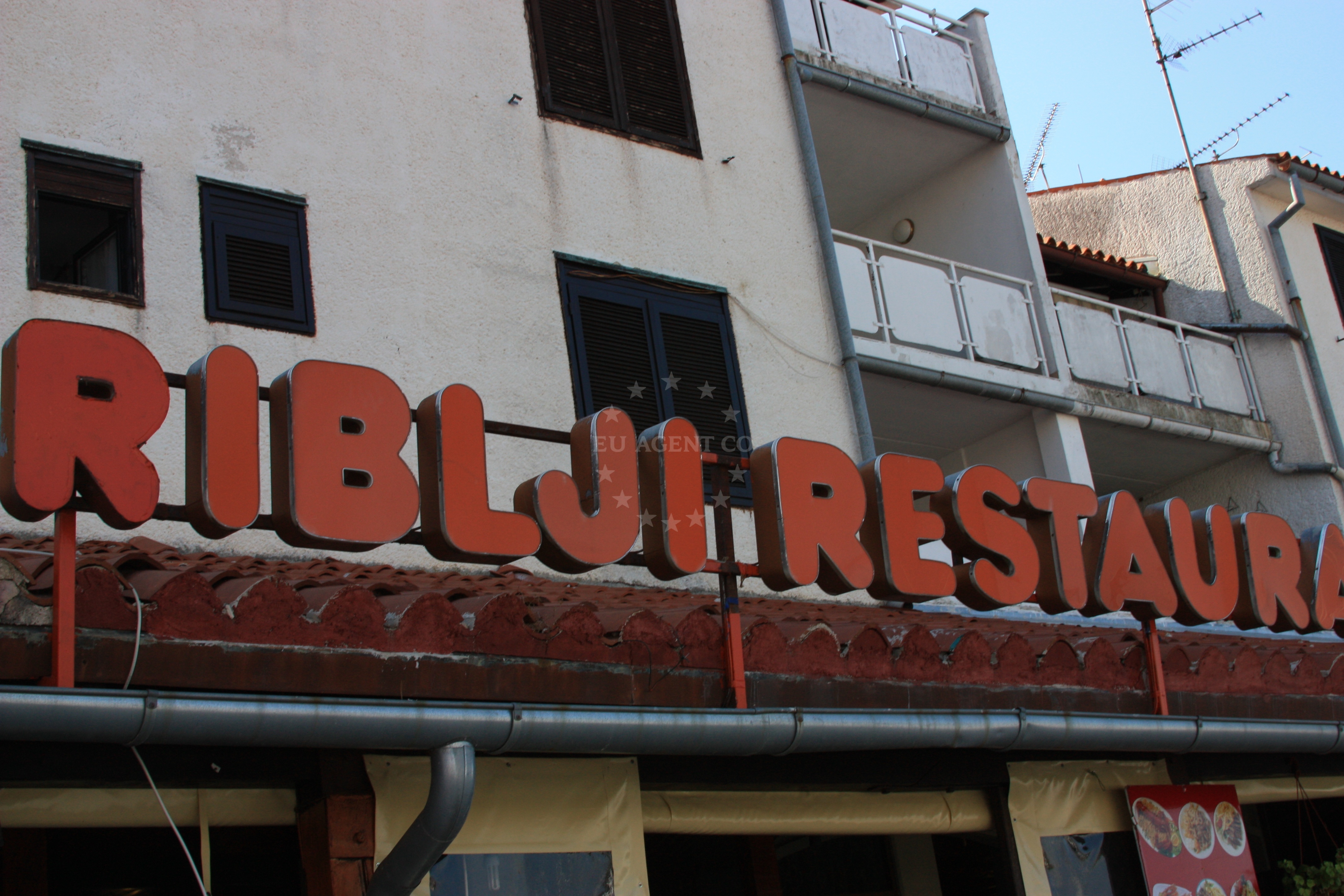 Seafood dishes at Ribarica 2 Restaurant, Cervar Porat