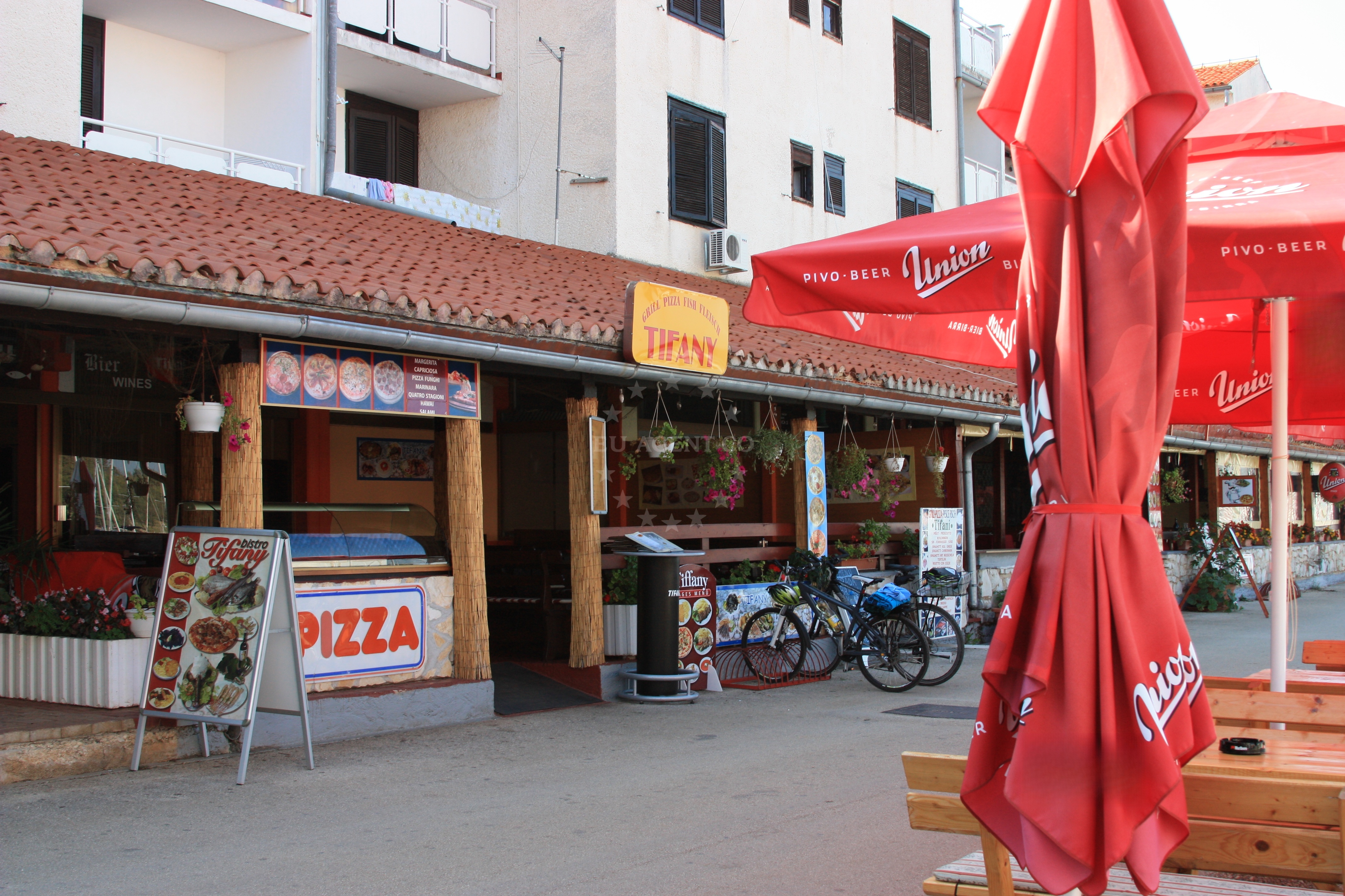 Marina Červar Porat near Tifany Restaurant, Croatia