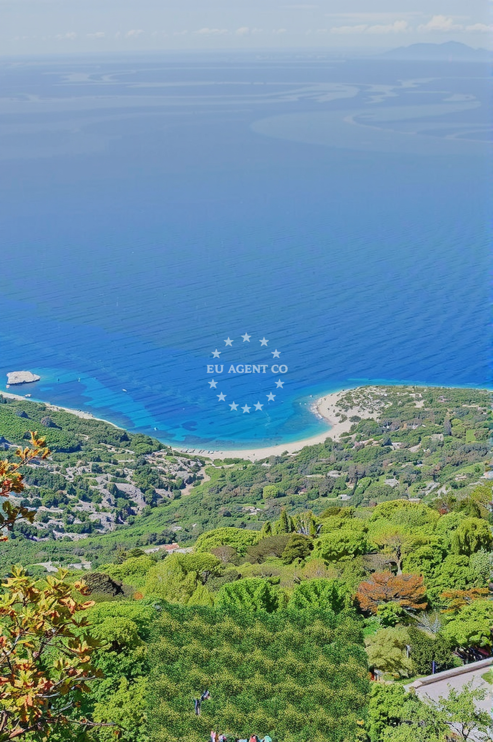 Žanja anchorage visible from Konoba Hibernicia