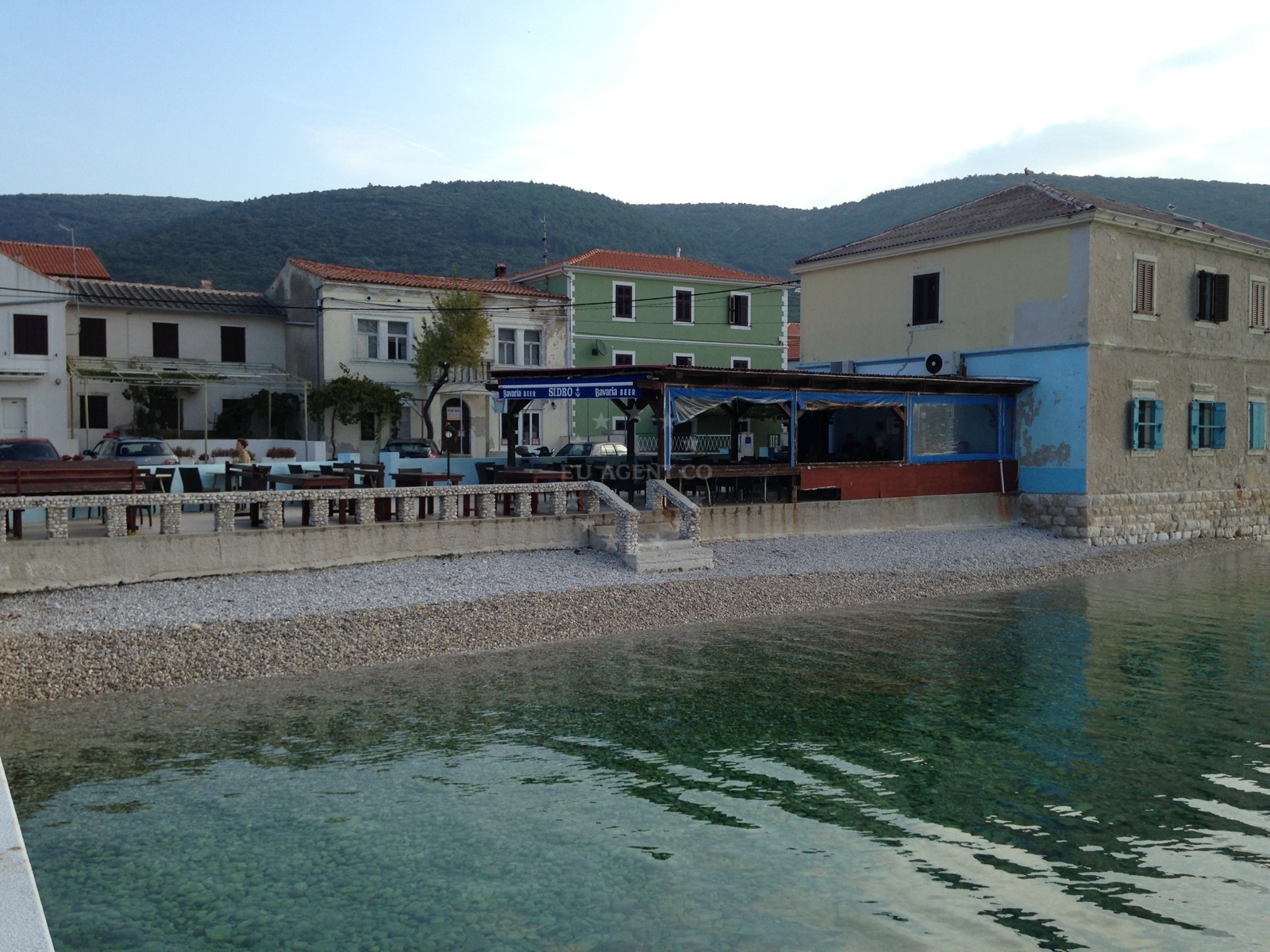 Sidro Restaurant in Martinscica, Cres, overlooking the Adriatic Sea