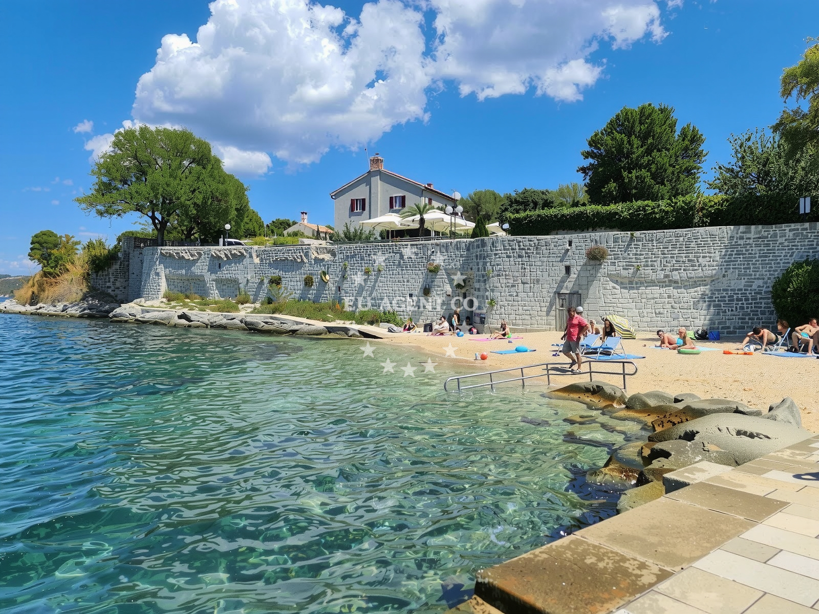 Nonina Kuhinja Restaurant in Osor, Cres, Croatia