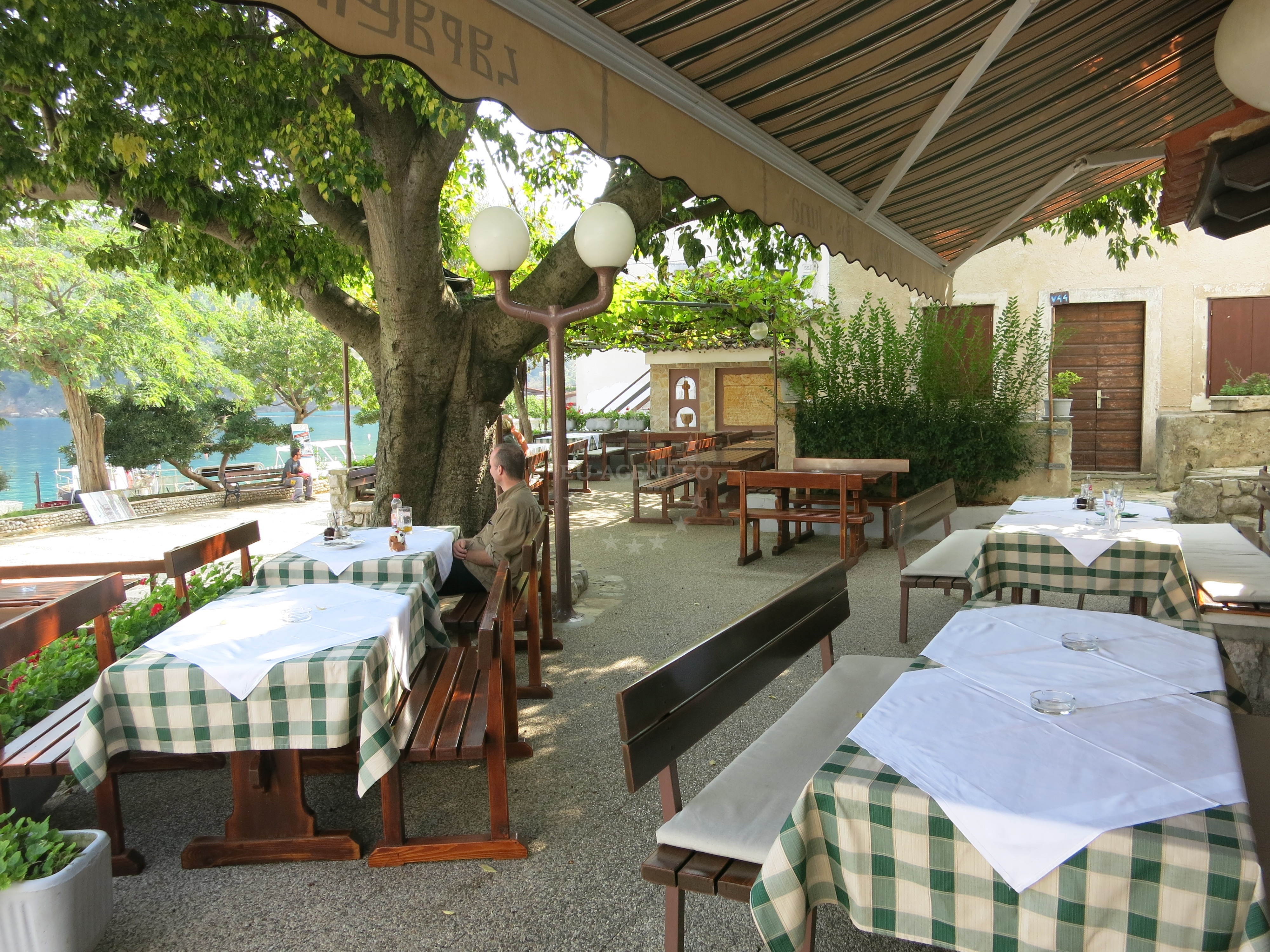 Tos Juna Restaurant in Valun, Cres, Croatia