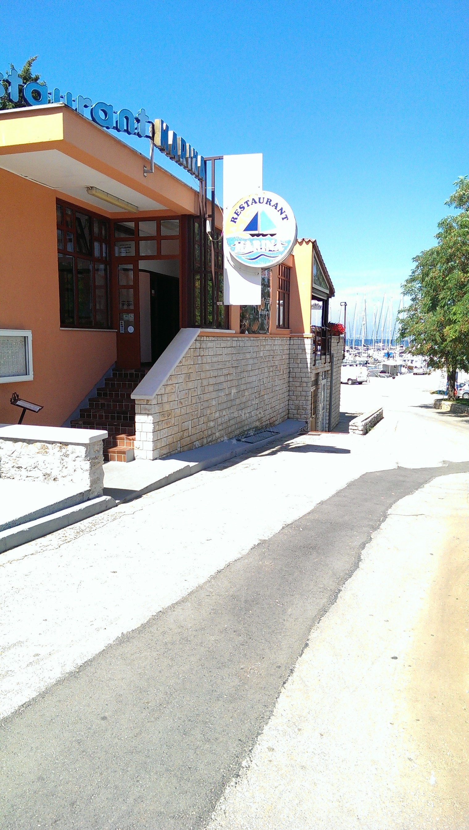 Marina Restaurant in Funtana, Istria and Kvarner, Croatia